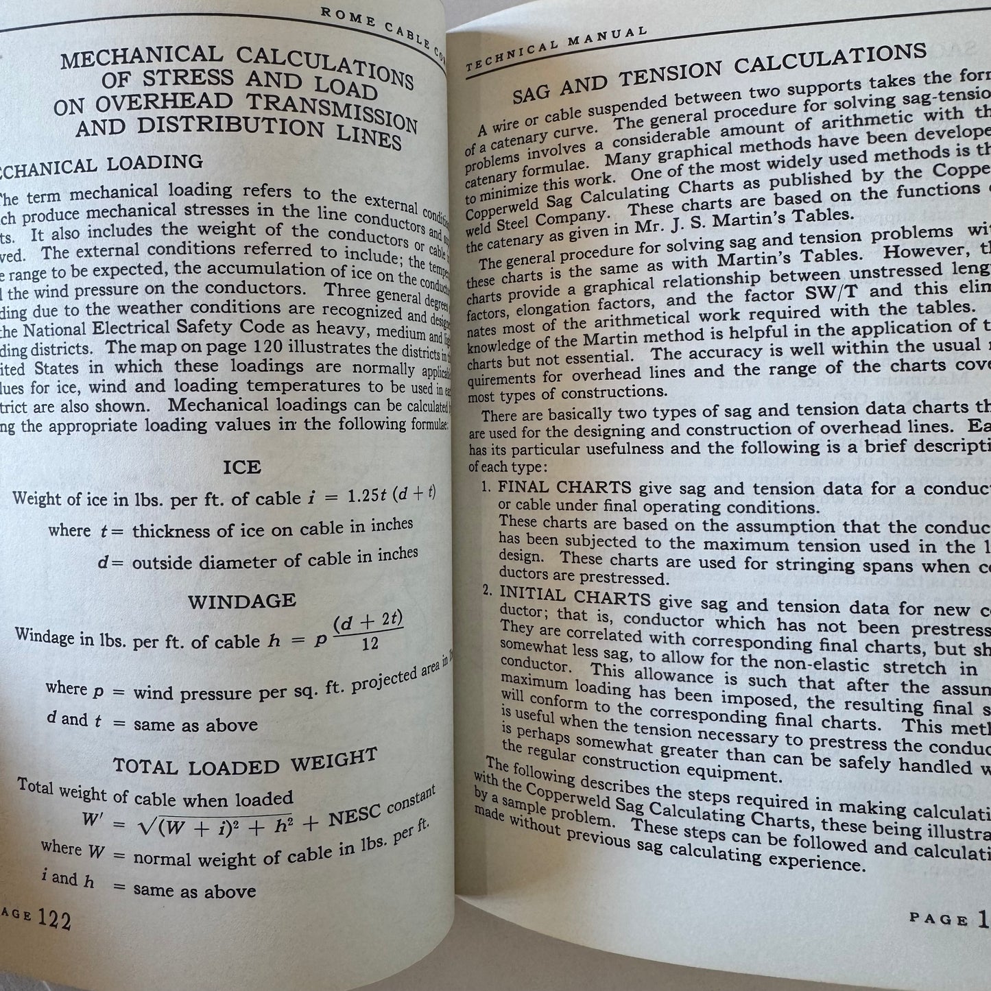 Rome Cable Manual of Technical Information, 2nd Edition, 1957 Illustrated