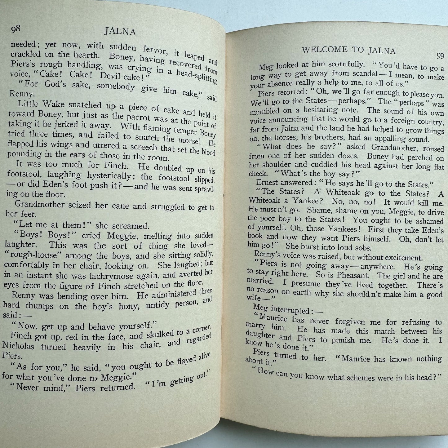 Jalna, 1927, Mazo de la Roche, Hardcover