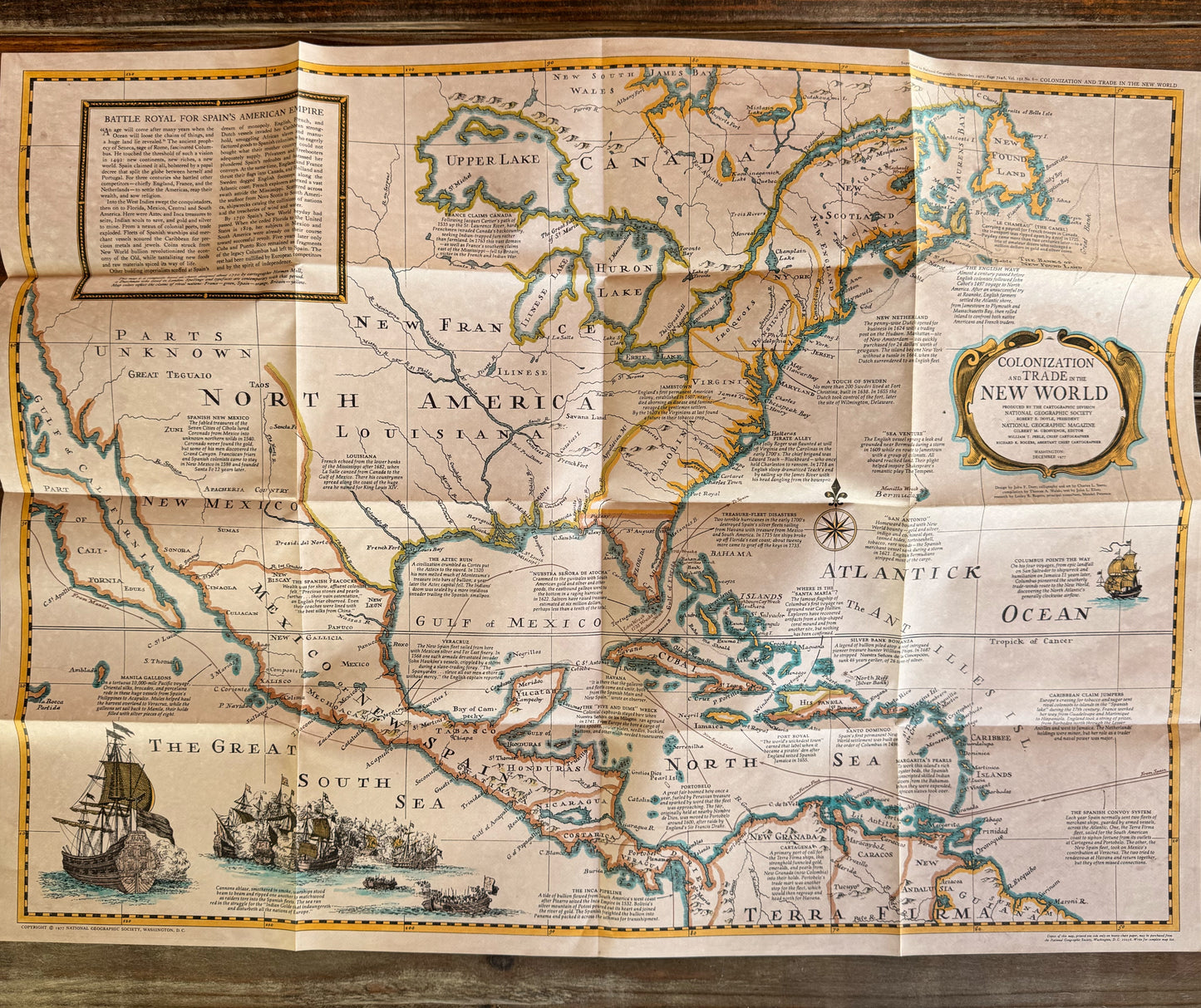 Vintage National Geographic Maps, Choose One