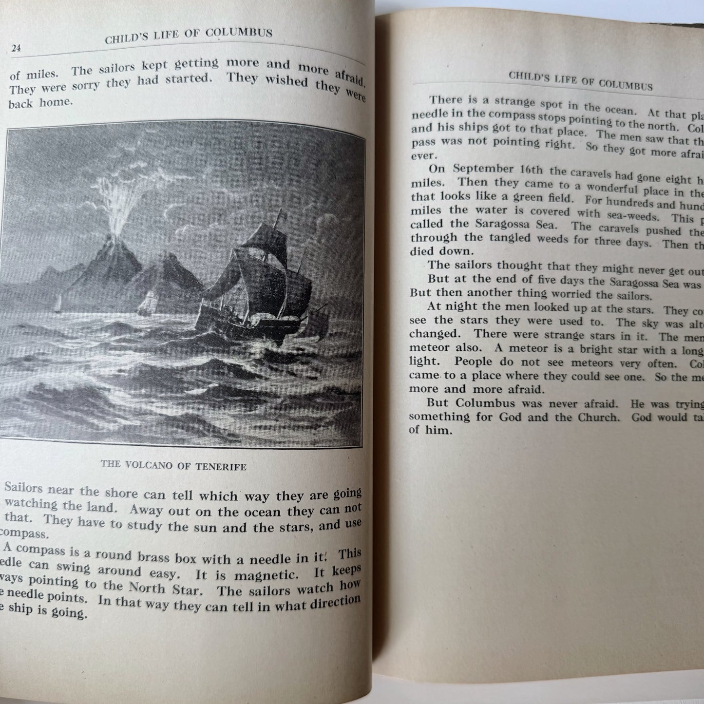 Child's Life of Columbus, Young Folks Series, 1916 Hardcover