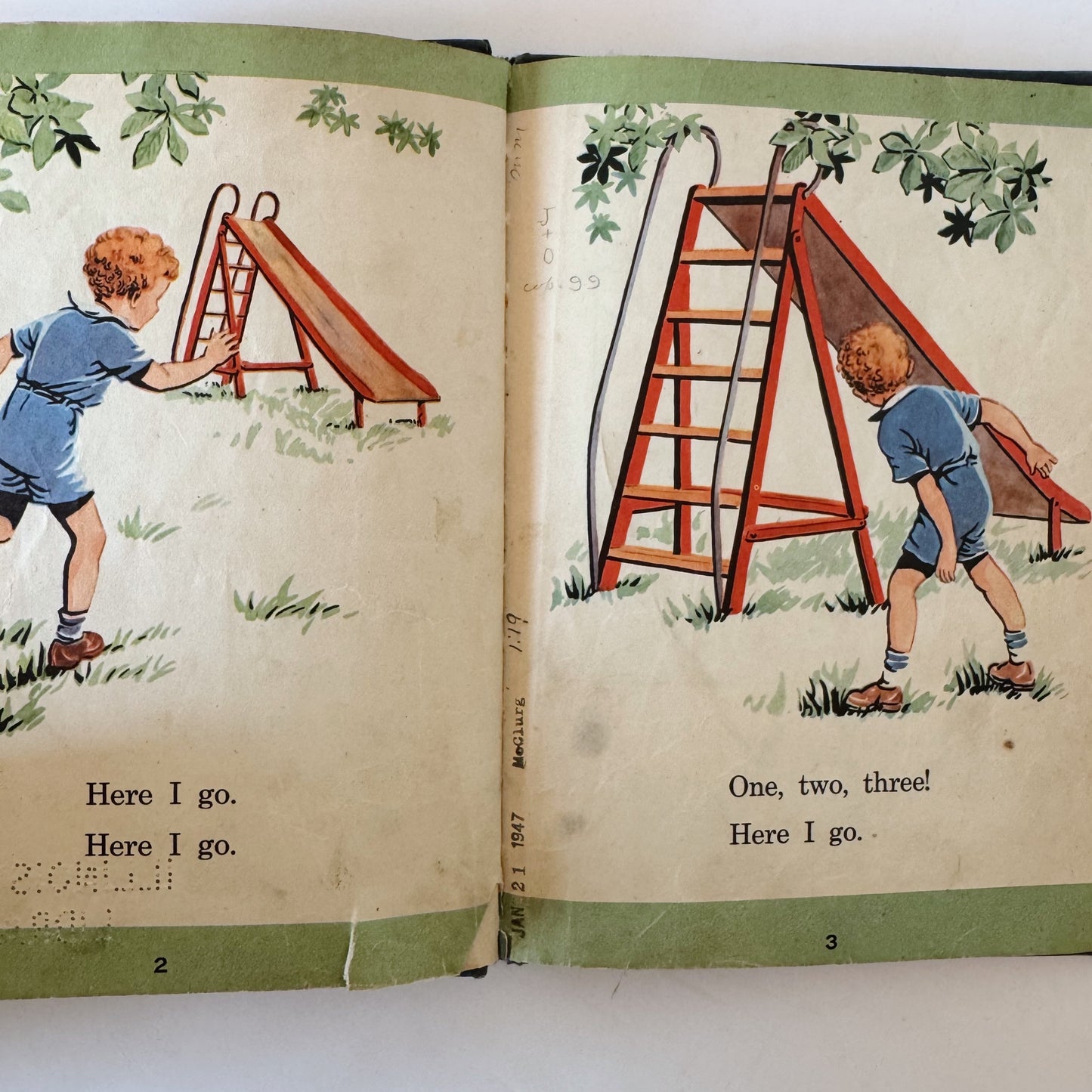 Rides and Slides, The Alice and Jerry Books, 1941 Elementary School Primer