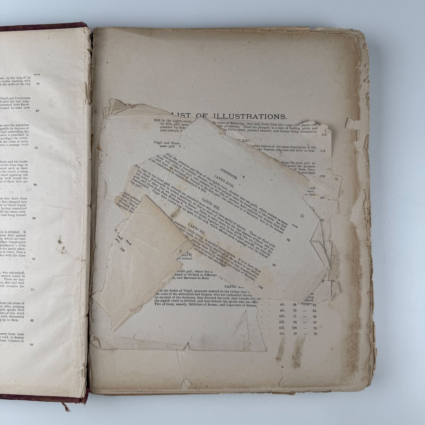 Dante's Inferno, 1892 Illustrated Oversized Hardcover, Gustave Dore, Translated by Cary