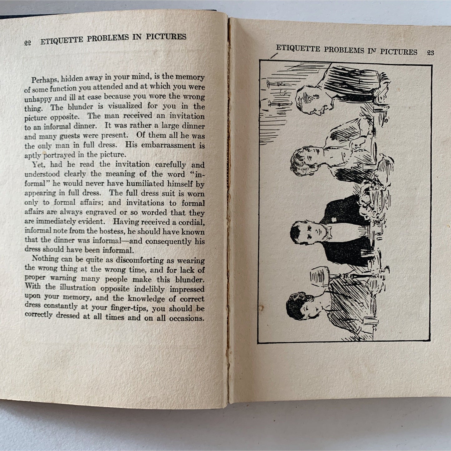 Etiquette Problems in Pictures, 1922, Lillian Eichler, Illustrated