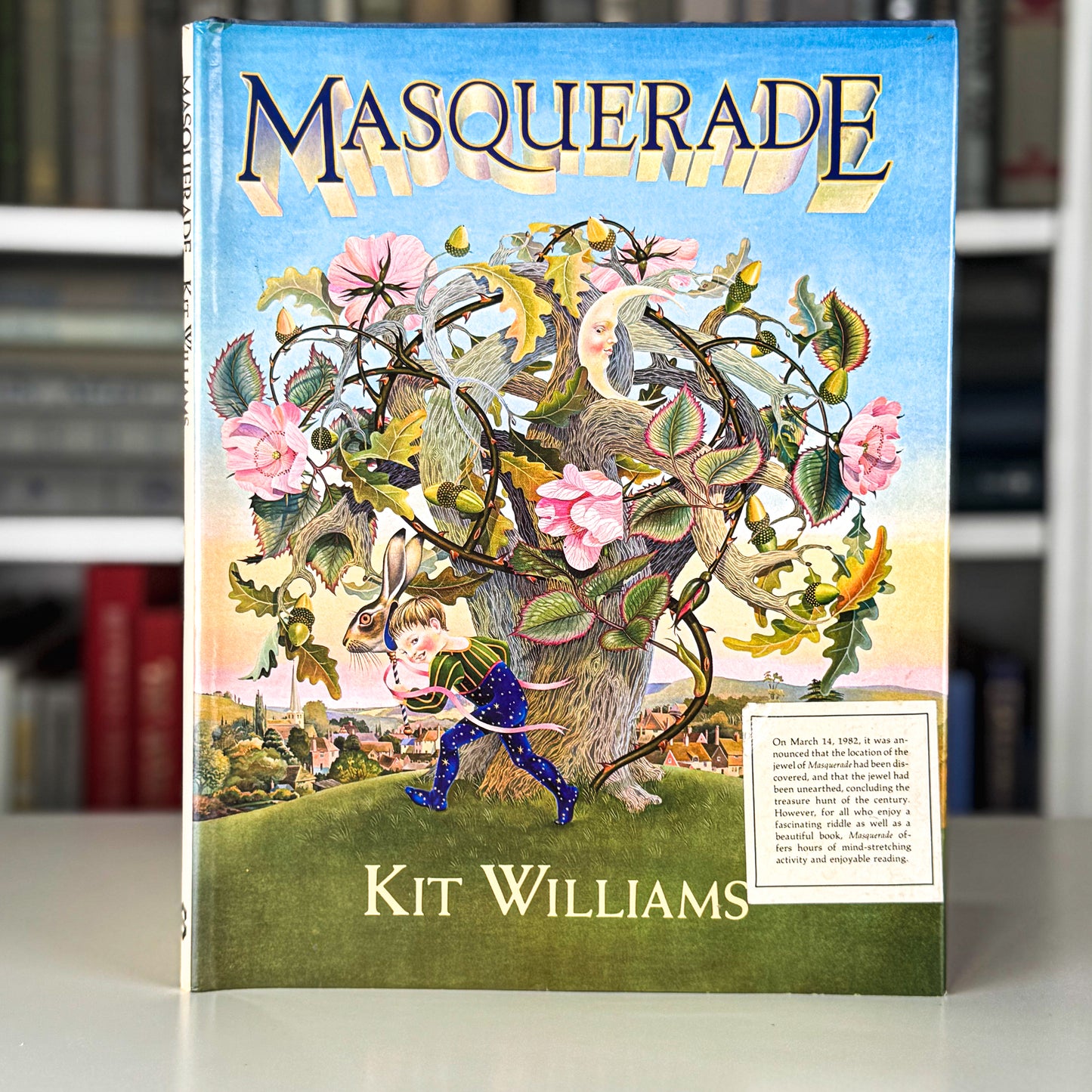 Masquerade, Kit Williams, Children's Puzzle Book, 1981