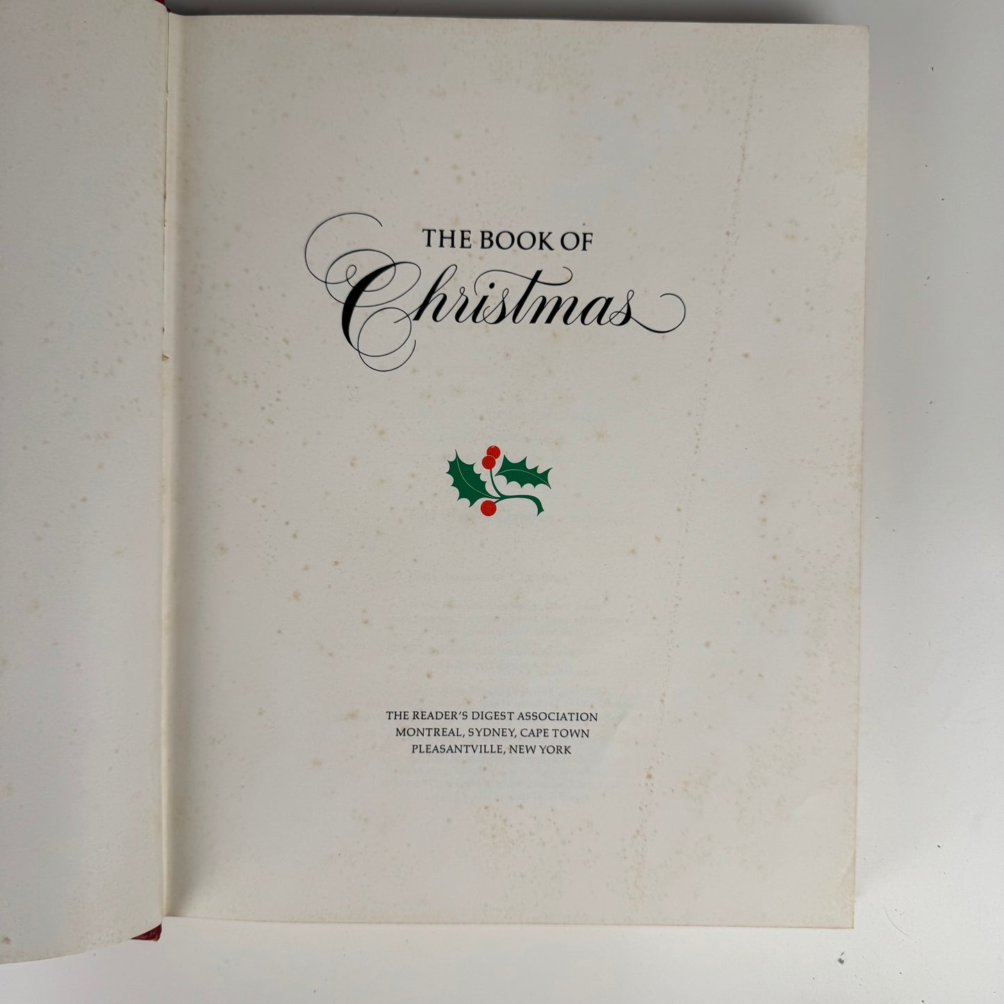 The Book of Christmas, Reader's Digest, 1973, Oversized Hardcover
