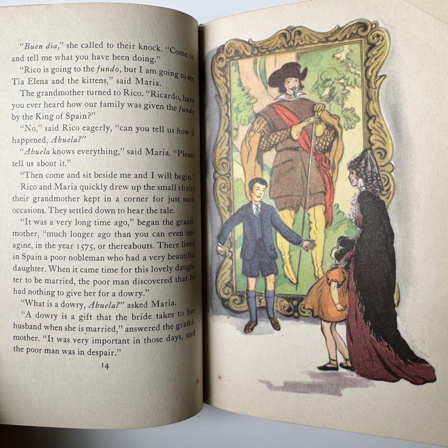 Rico the Young Rancher, New World Neighbors, Kids Book, Chile, 1942
