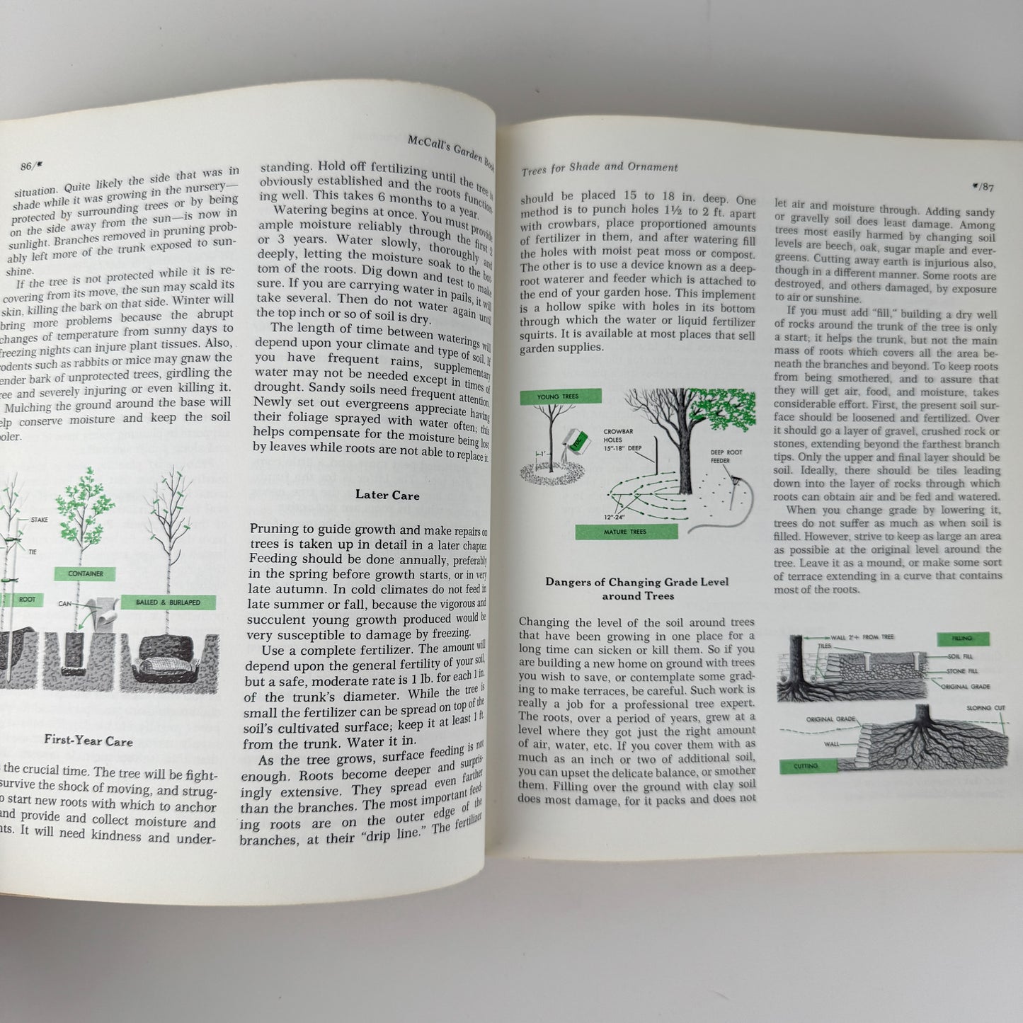 McCall's Garden Book, 1968, Vintage Hardcover Illustrated Gardening Guide