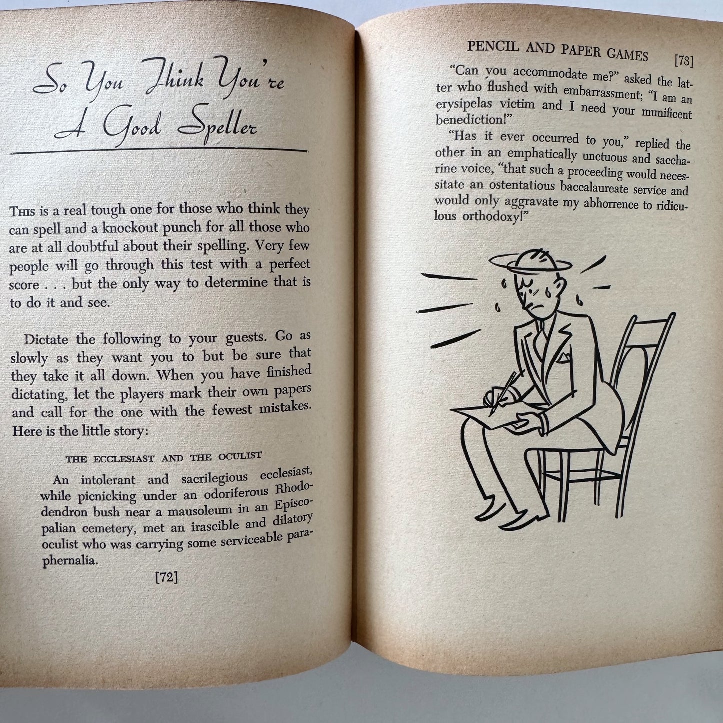The Home Book of Party Games, 1949 Hardcover