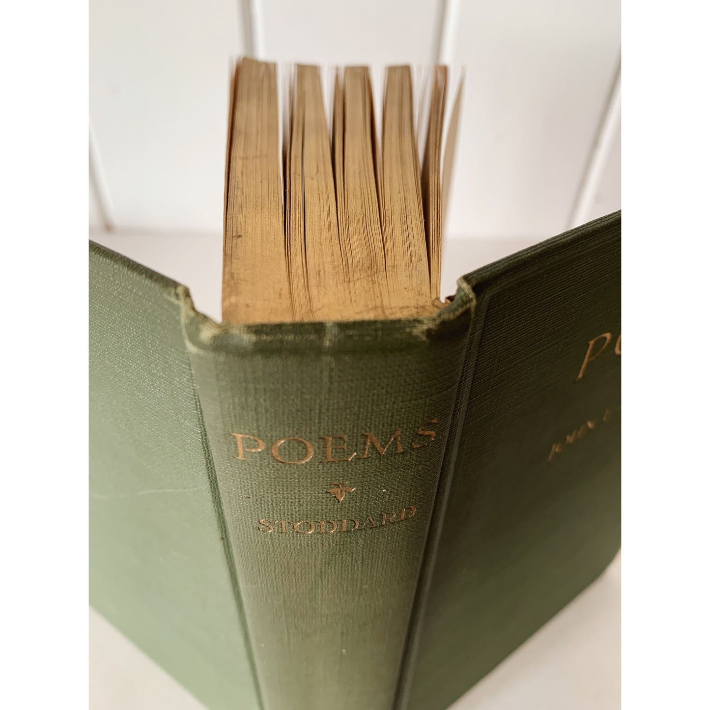 Poems of John L. Stoddard, 1923 Green Hardcover