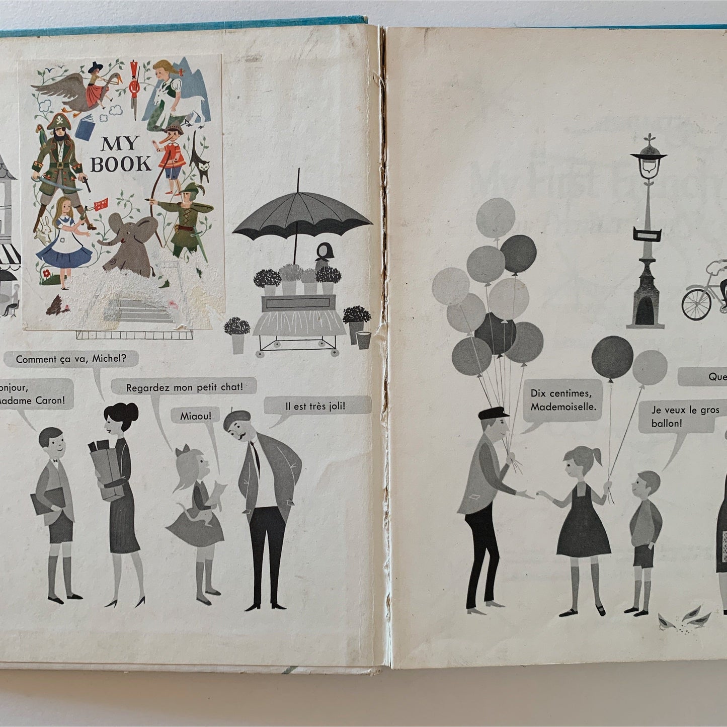 Berlitz My First French Book for study at school and home, 1965 Hardcover