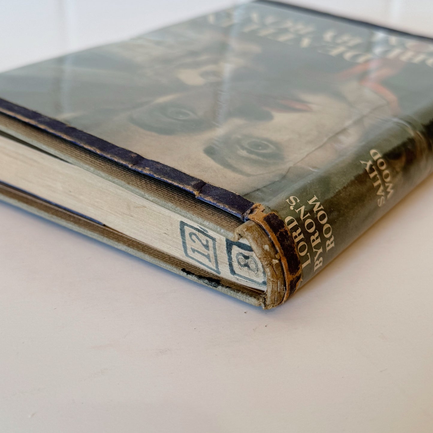 Death in Lord Byron's Room, Sally Wood, 1948 Morrow Mystery Hardcover w/Jacket