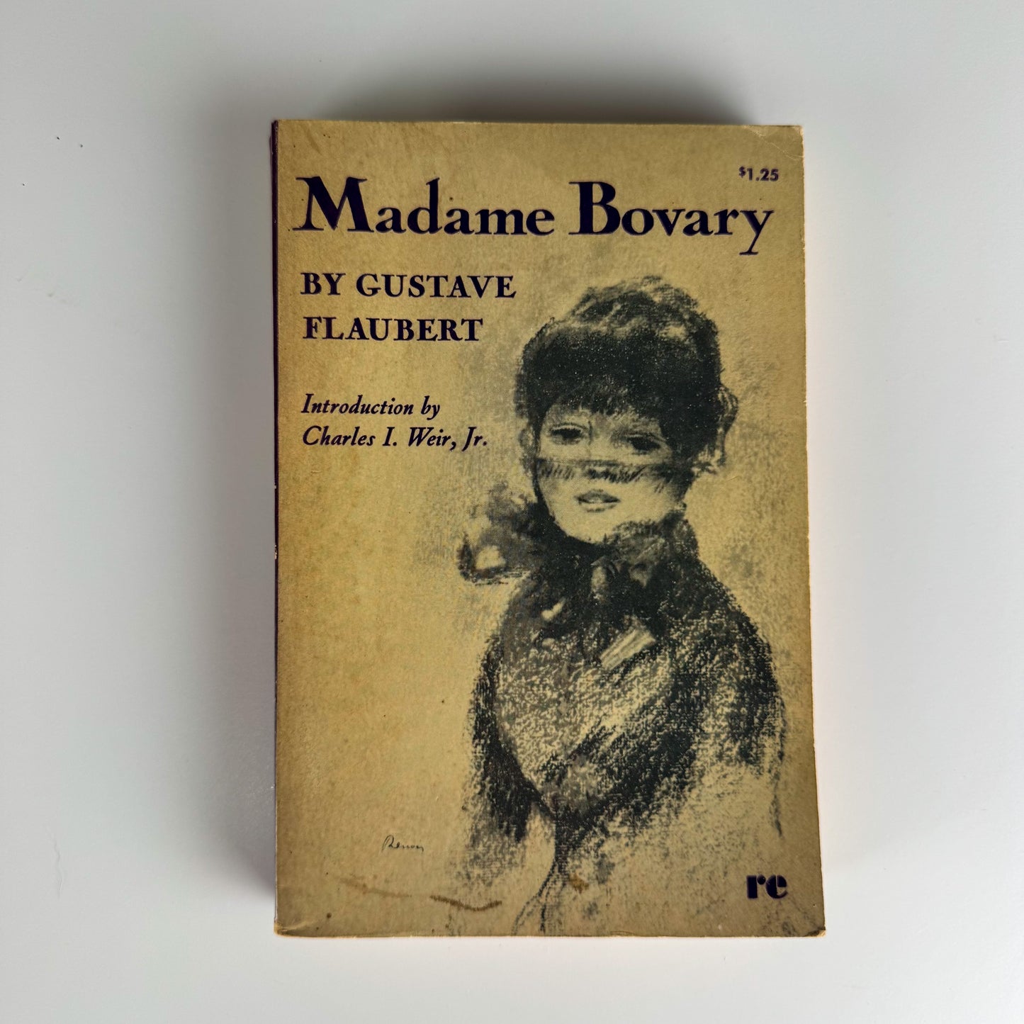 Madame Bovary, Flaubert, Rinehart Edition, 1965 Paperback