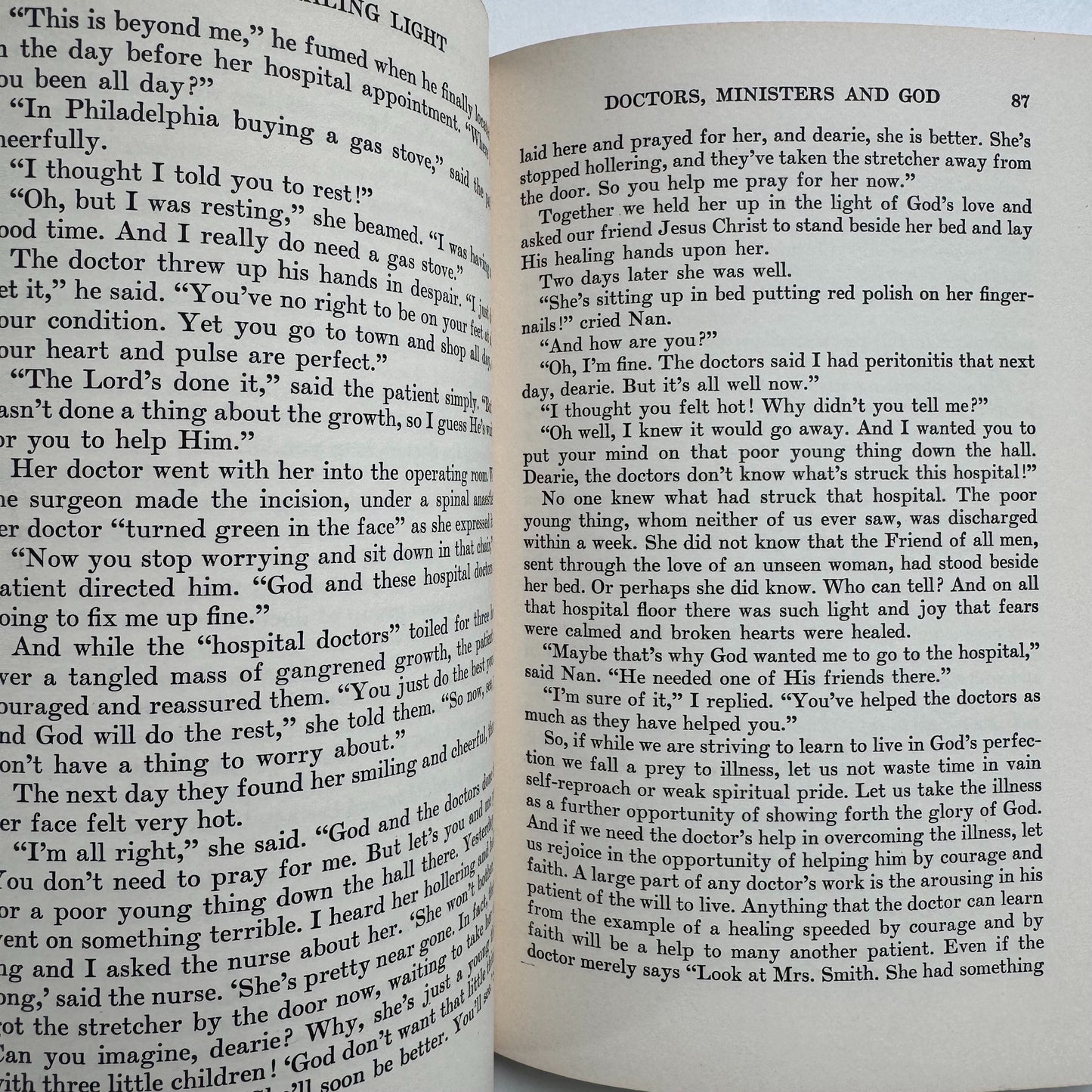 The Healing Light, Agnes Sanford, 1957 Christian Faith Healing Hardcover