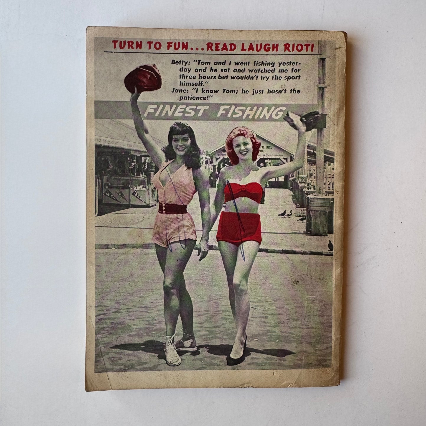 Laugh Riot: Pin-Up and Humor Men's Magazine, June 1962, Humor and Girlie Magazine