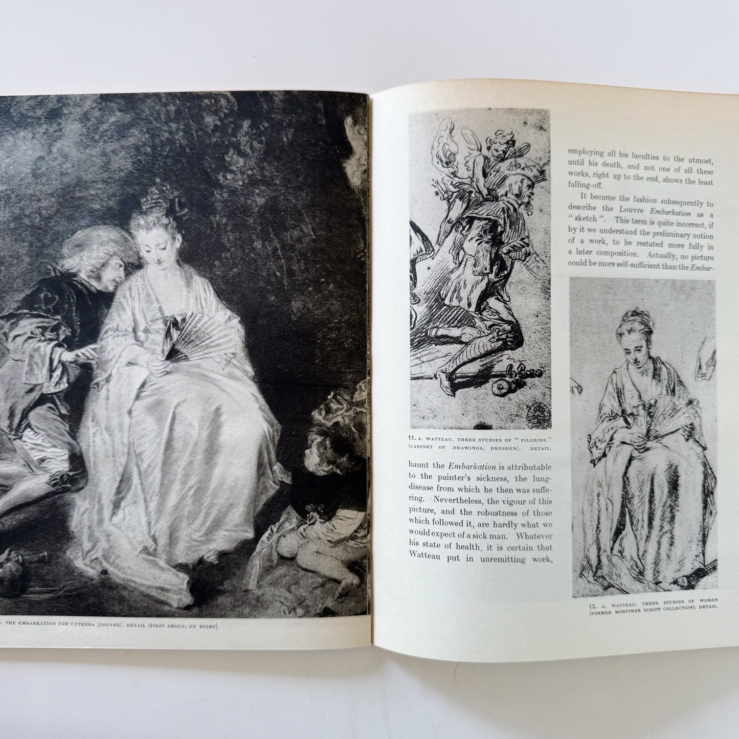 Embarkation for Cythera, Gallery of Masterpieces Book, 1947