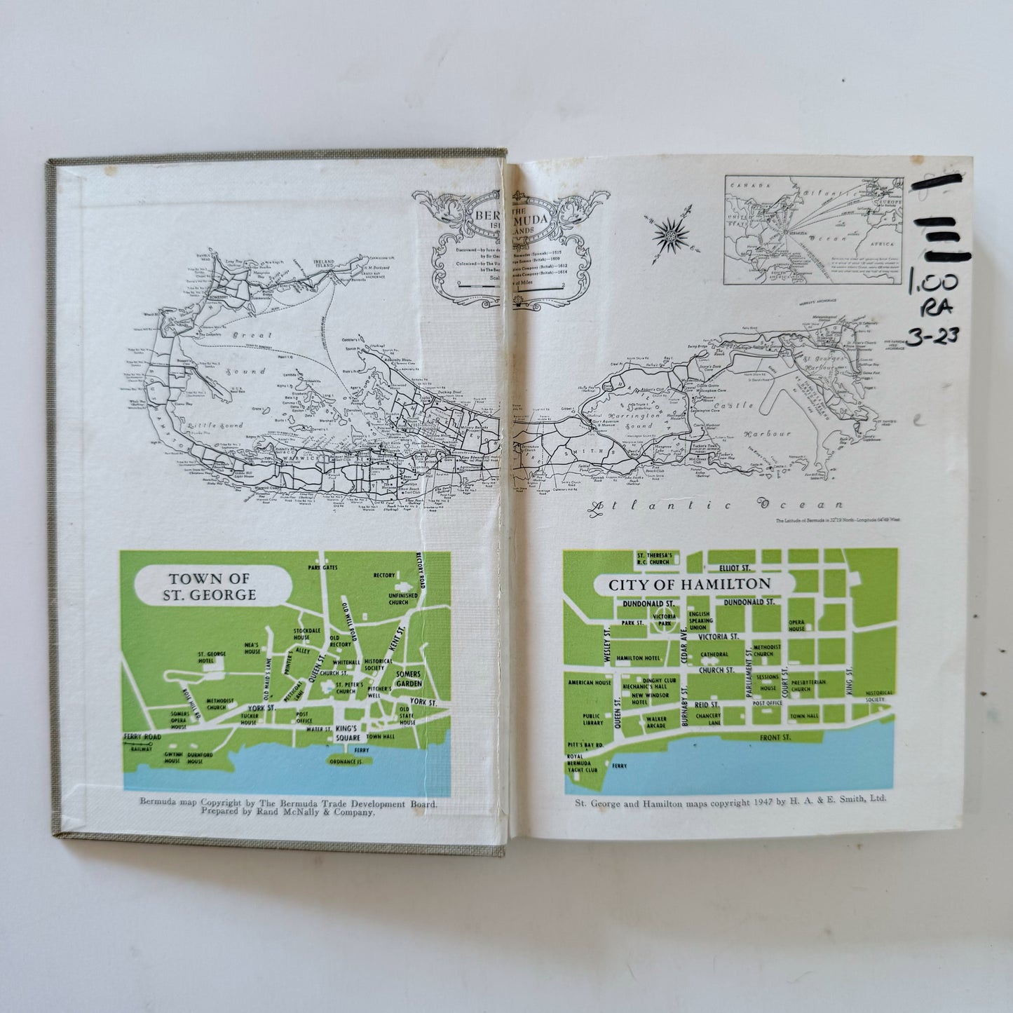Bermuda Holiday, 1950 Vintage Travel Guide