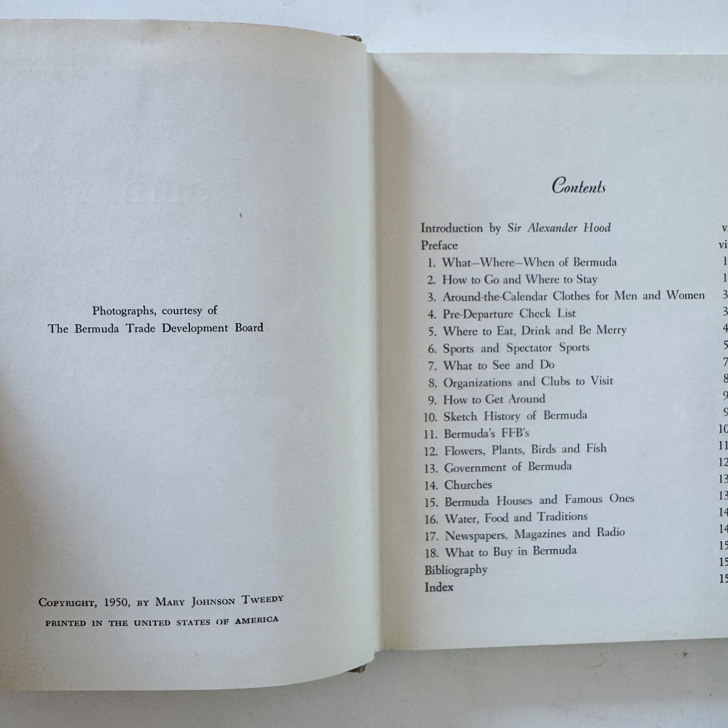 Bermuda Holiday, 1950 Vintage Travel Guide