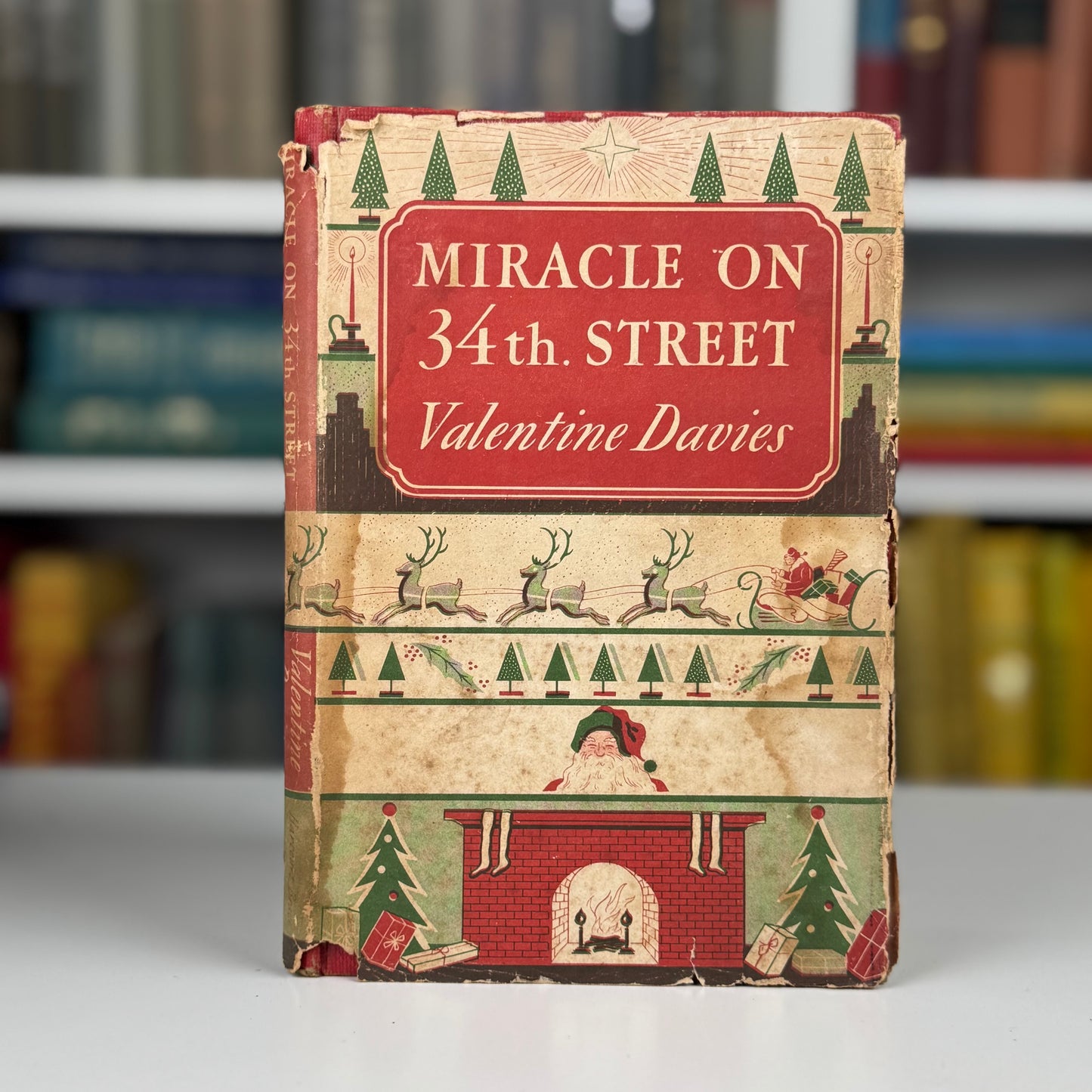 Miracle on 34th Street, Valentine Davies, First Edition, 1947 Hardcover with Dust jacket