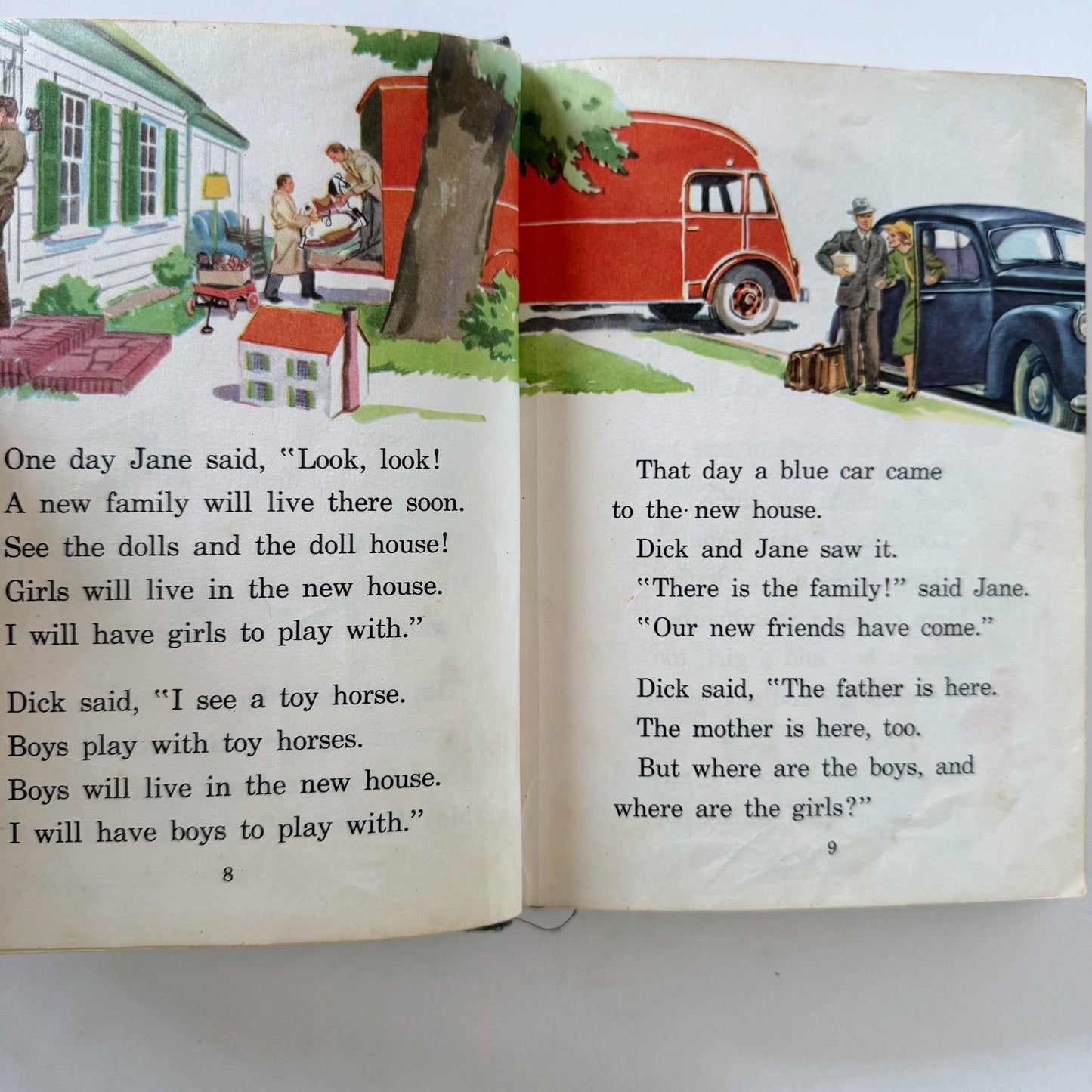 Our New Friends, Dick and Jane School Book, 1946-47 Edition