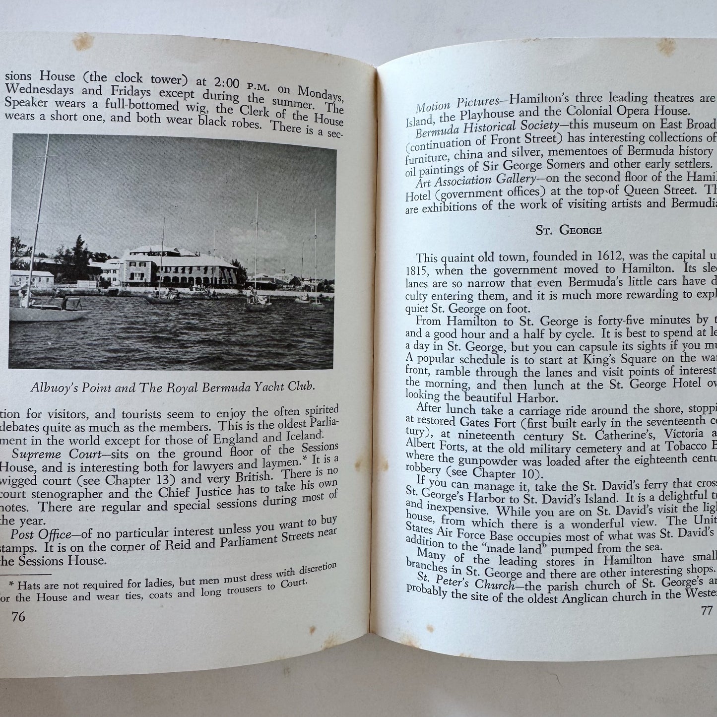 Bermuda Holiday, 1950 Vintage Travel Guide