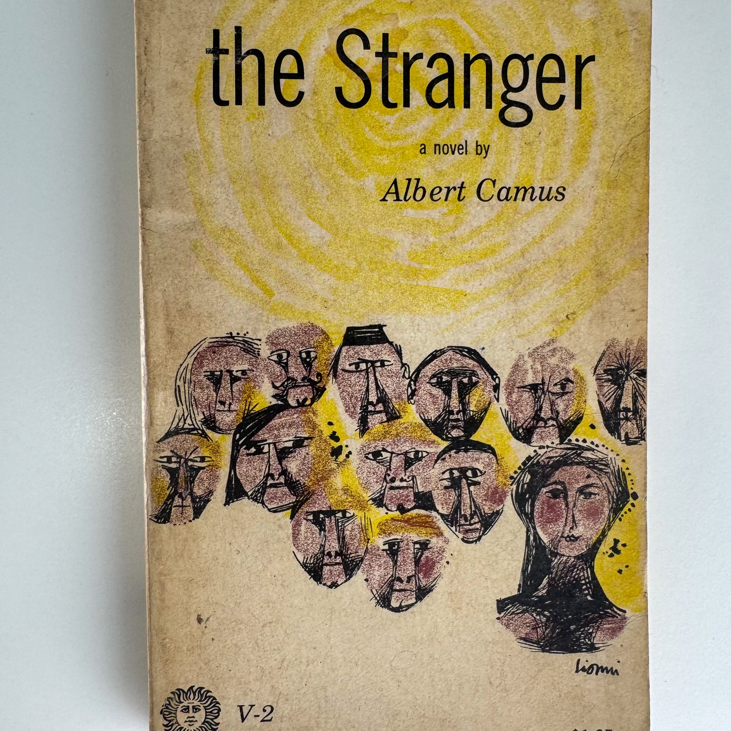 The Stranger, Albert Camus, A Vintage Book, V-2, 1946 Paperback