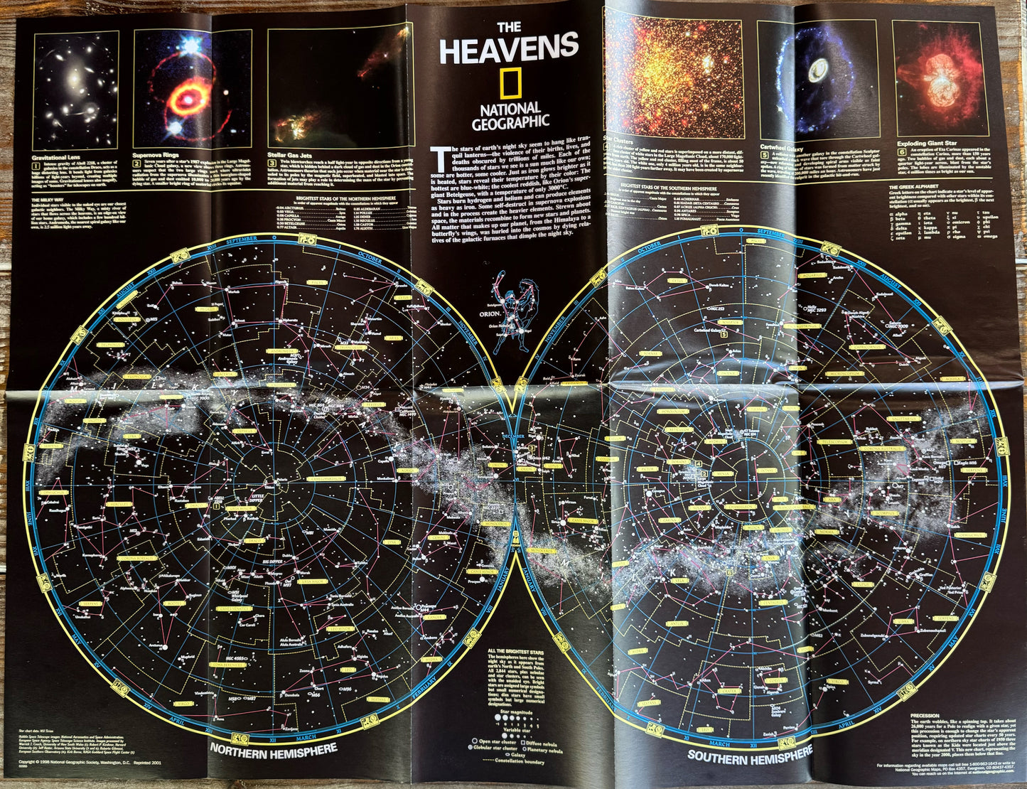 Vintage National Geographic Maps, Choose One