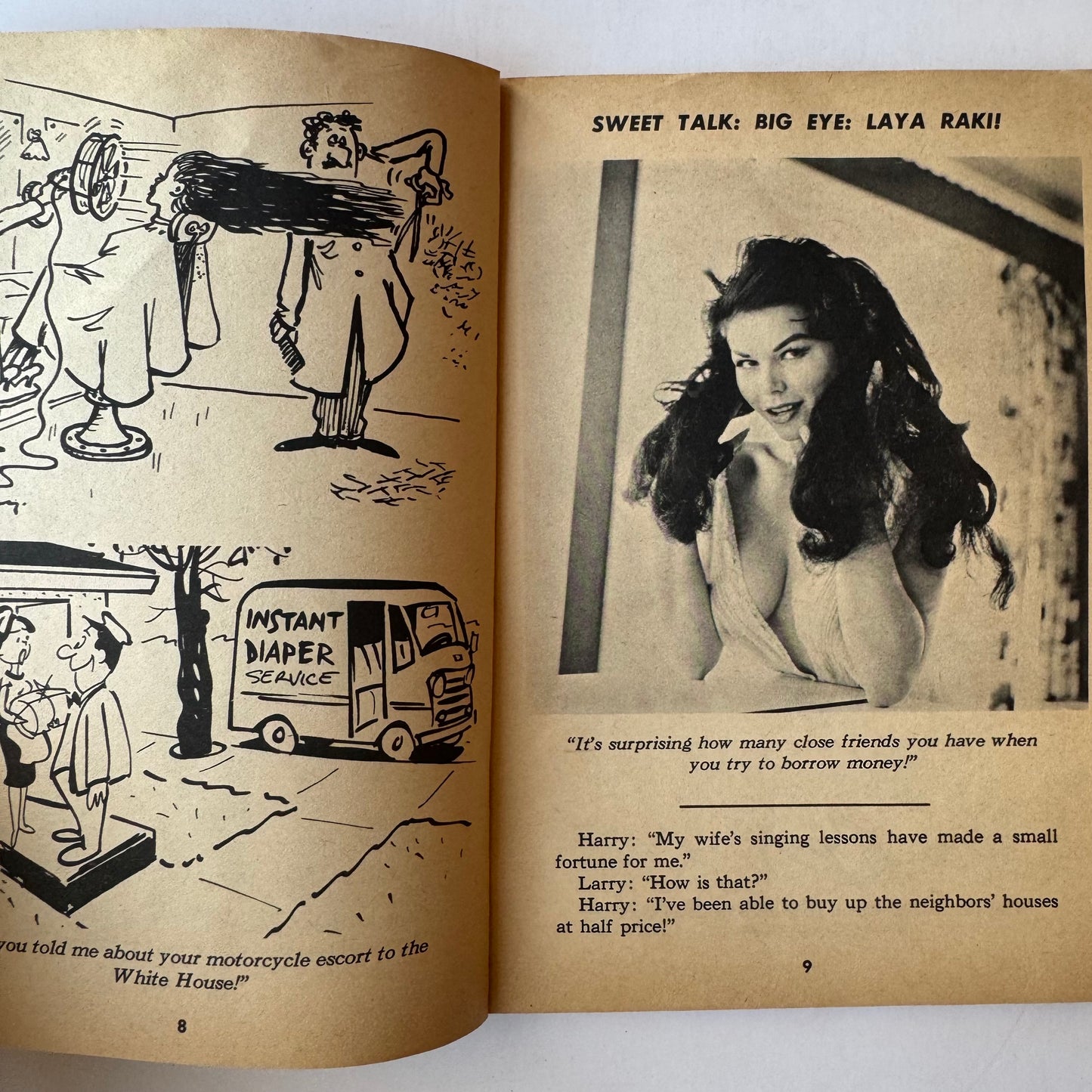 Laugh Riot: Pin-Up and Humor Men's Magazine, June 1962, Humor and Girlie Magazine