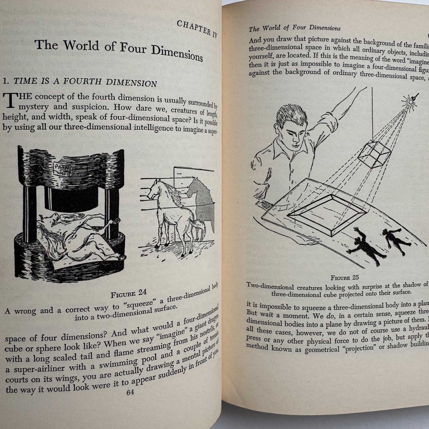 One Two Three...Infinity, George Gamow, Facts and Speculations of Science, Hardcover 4th Printing, 1949