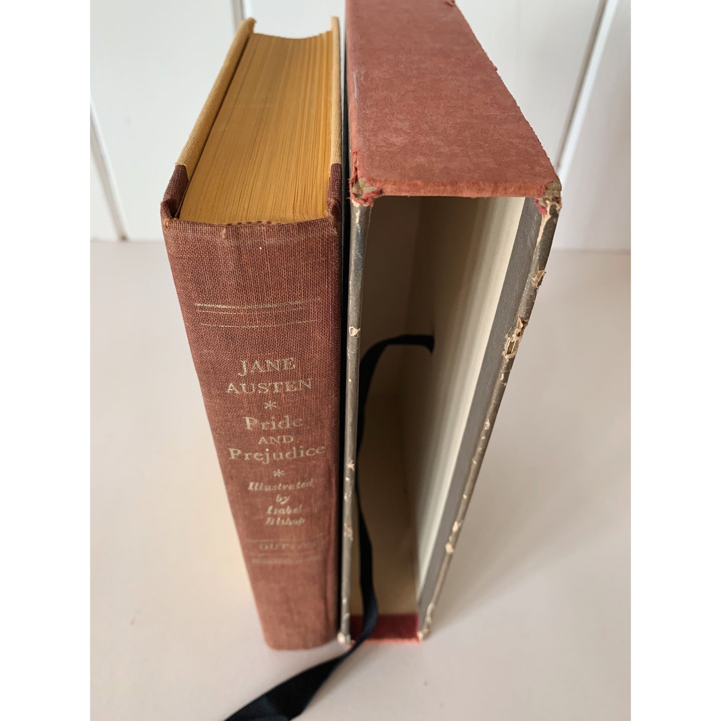 Pride and Prejudice, Jane Austen, Dutton Slipcased Edition, 1976, Illustrated