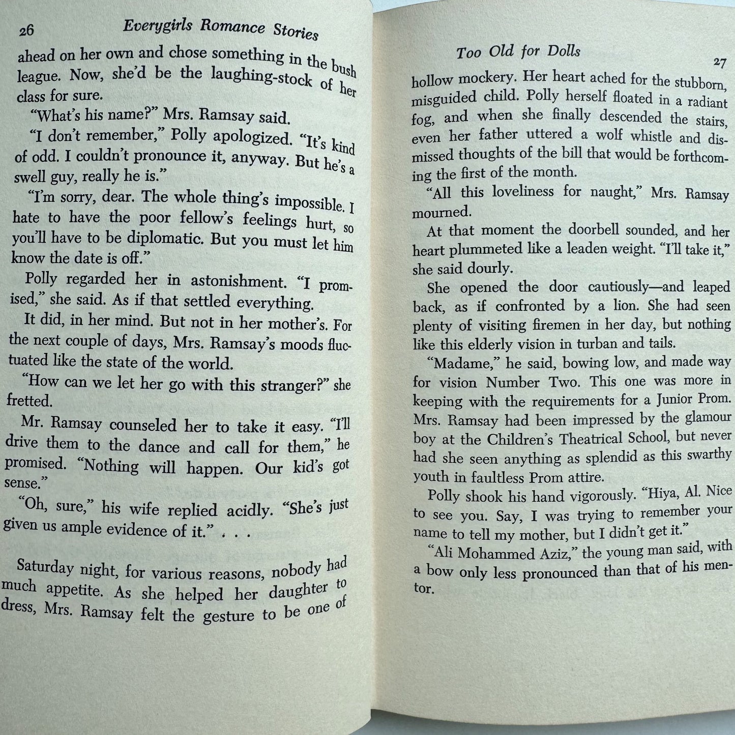 Everygirls Romance Stories, 1955 YA Romance Hardcover