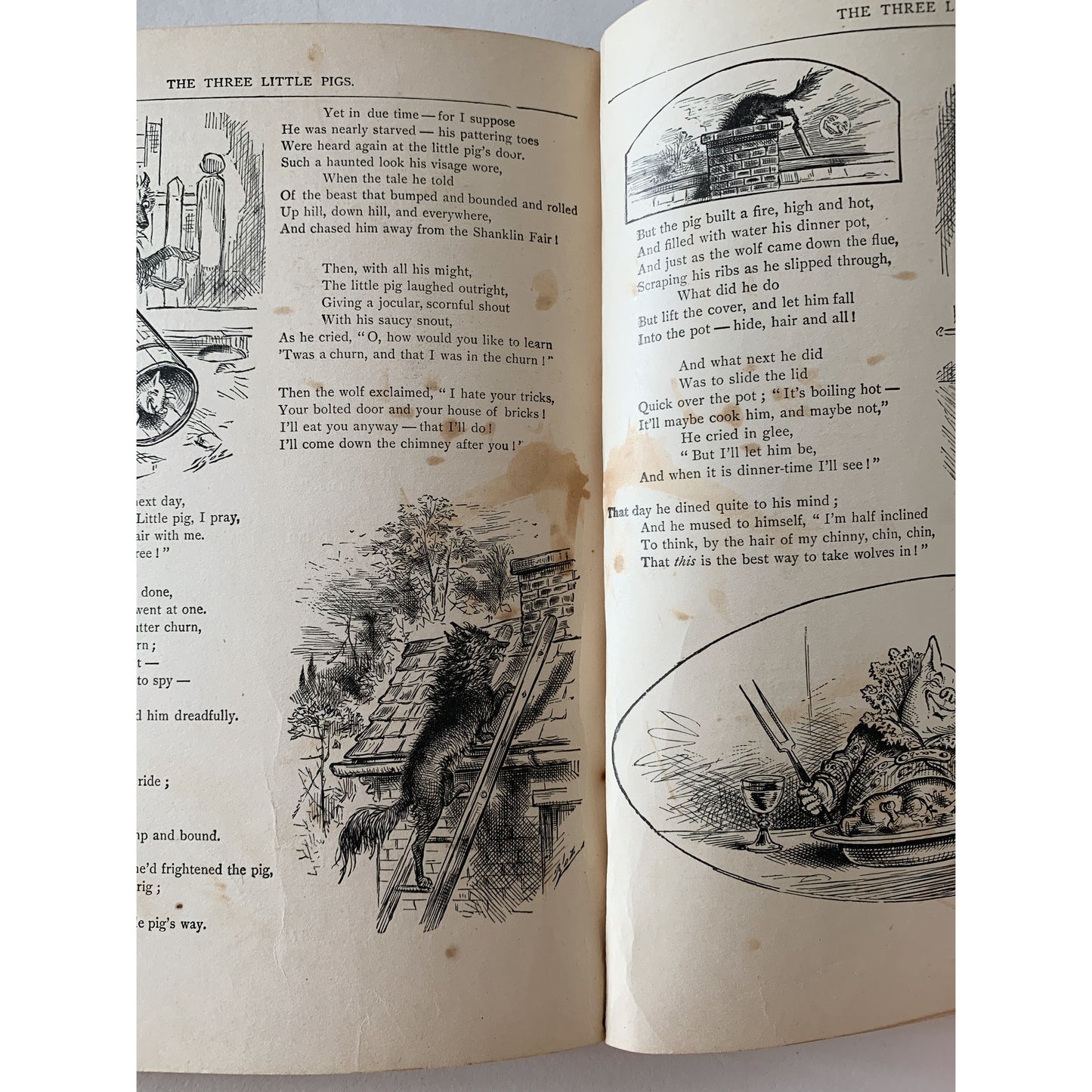 Mother Goose Jingles, Lothrop Publishing, 1895, Illustrated Antique Children's Book