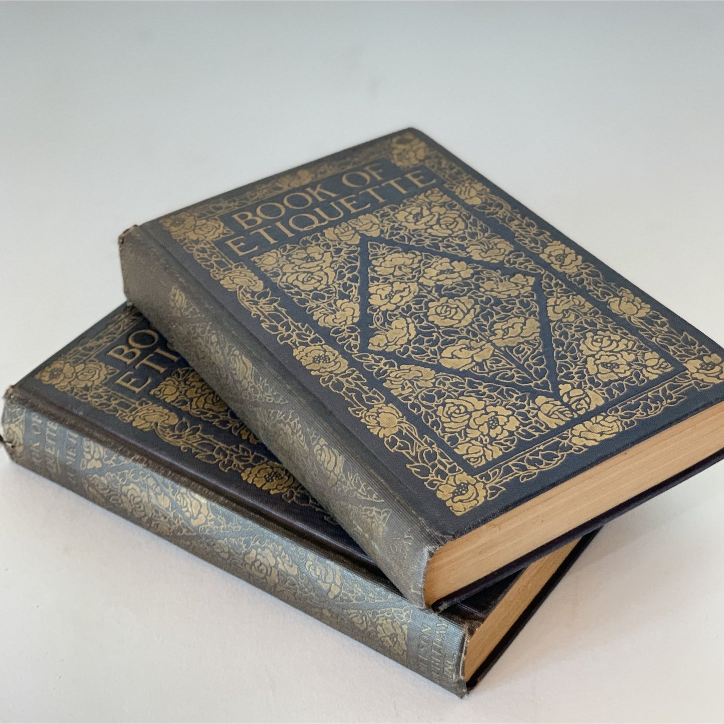 Book of Etiquette, Two Volume Set, 1922, Lillian Eichler