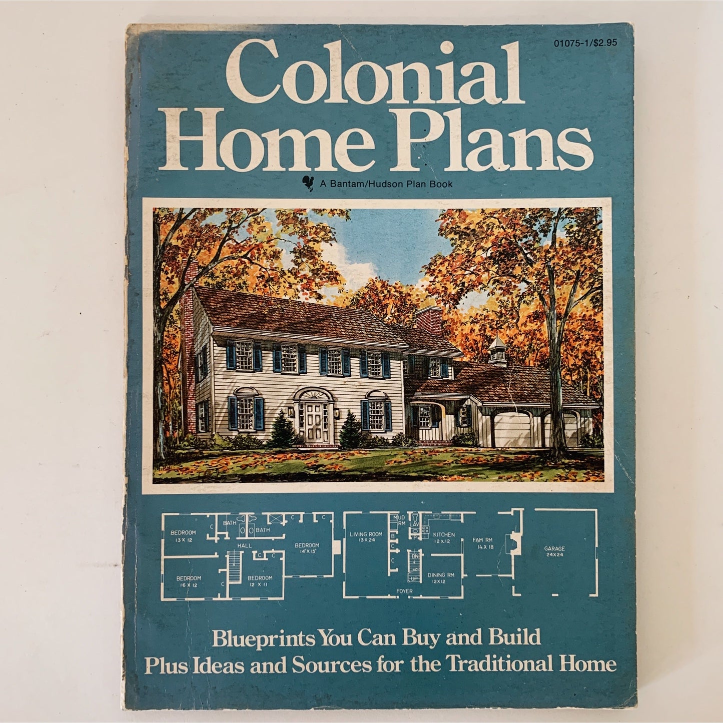 Colonial Home Plans 1977 Paperback Book