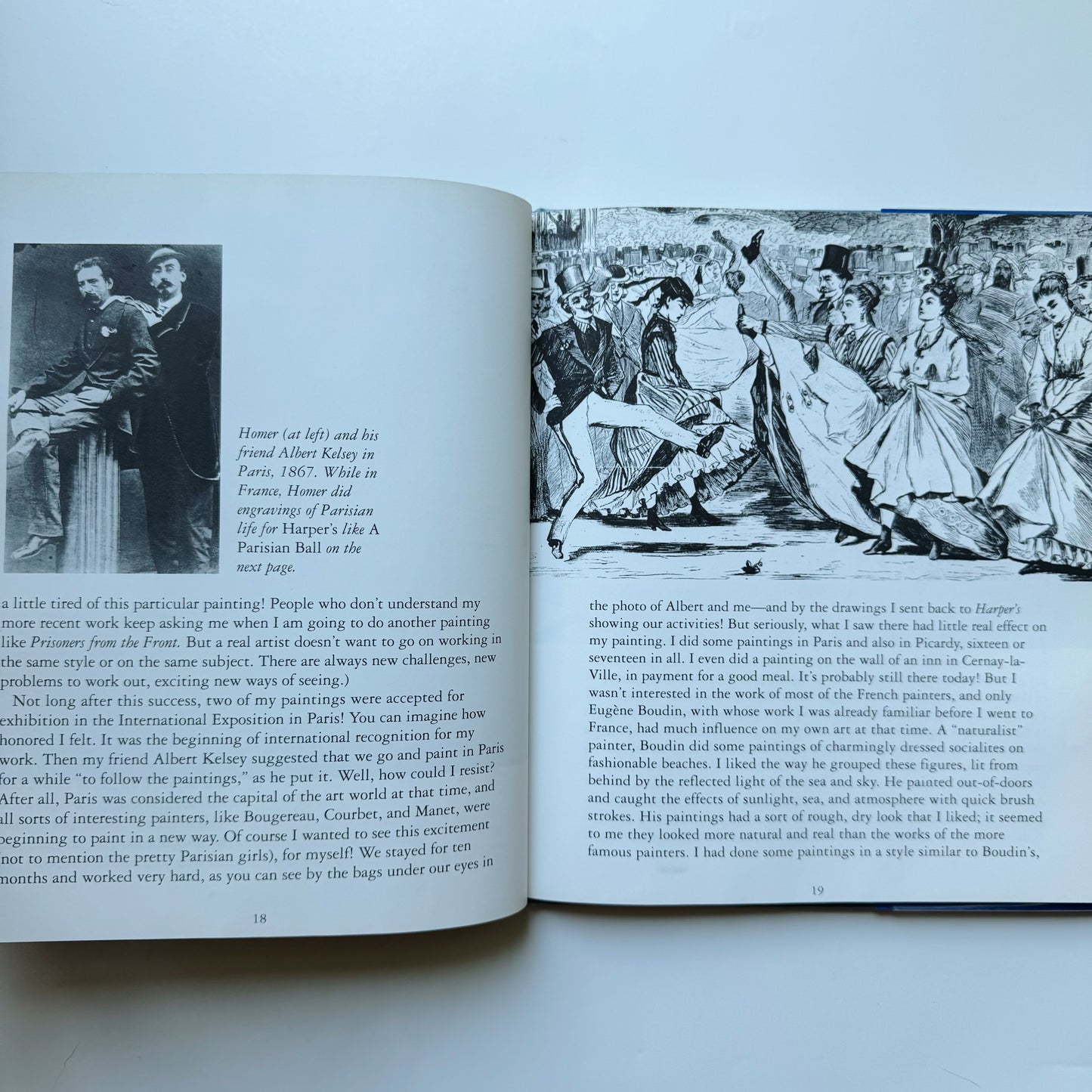 A Weekend With Winslow Homer, 1993, Children's Art Picture Study Hardcover