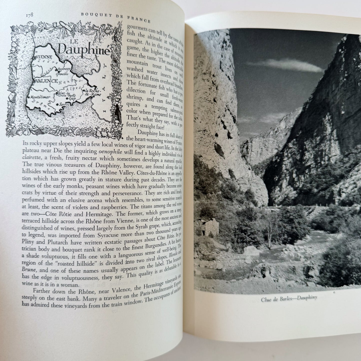 Bouquet De France, 1952 Cookbook and Travelogue, Samual Chamberlain