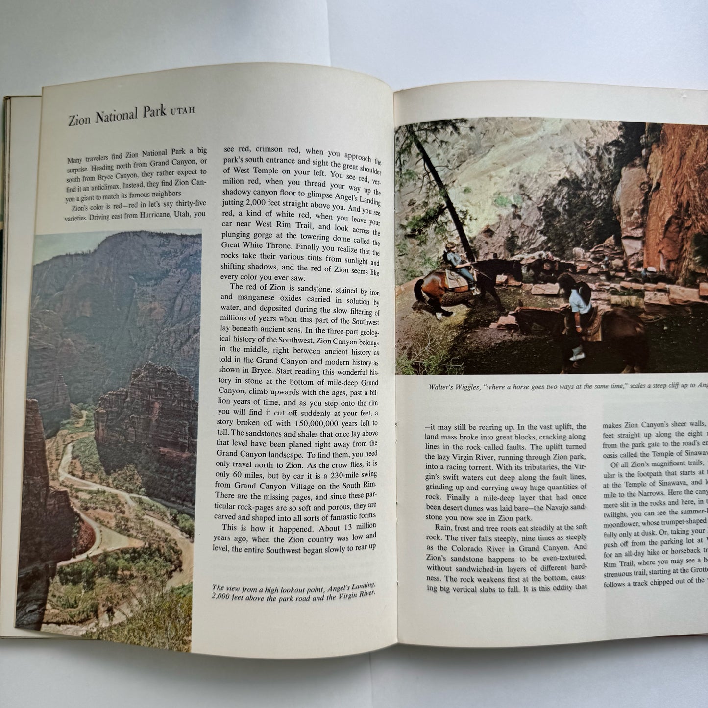 National Parks: A Guide to the National Parks and Monuments of the US, 1964 Illustrated Hardcover