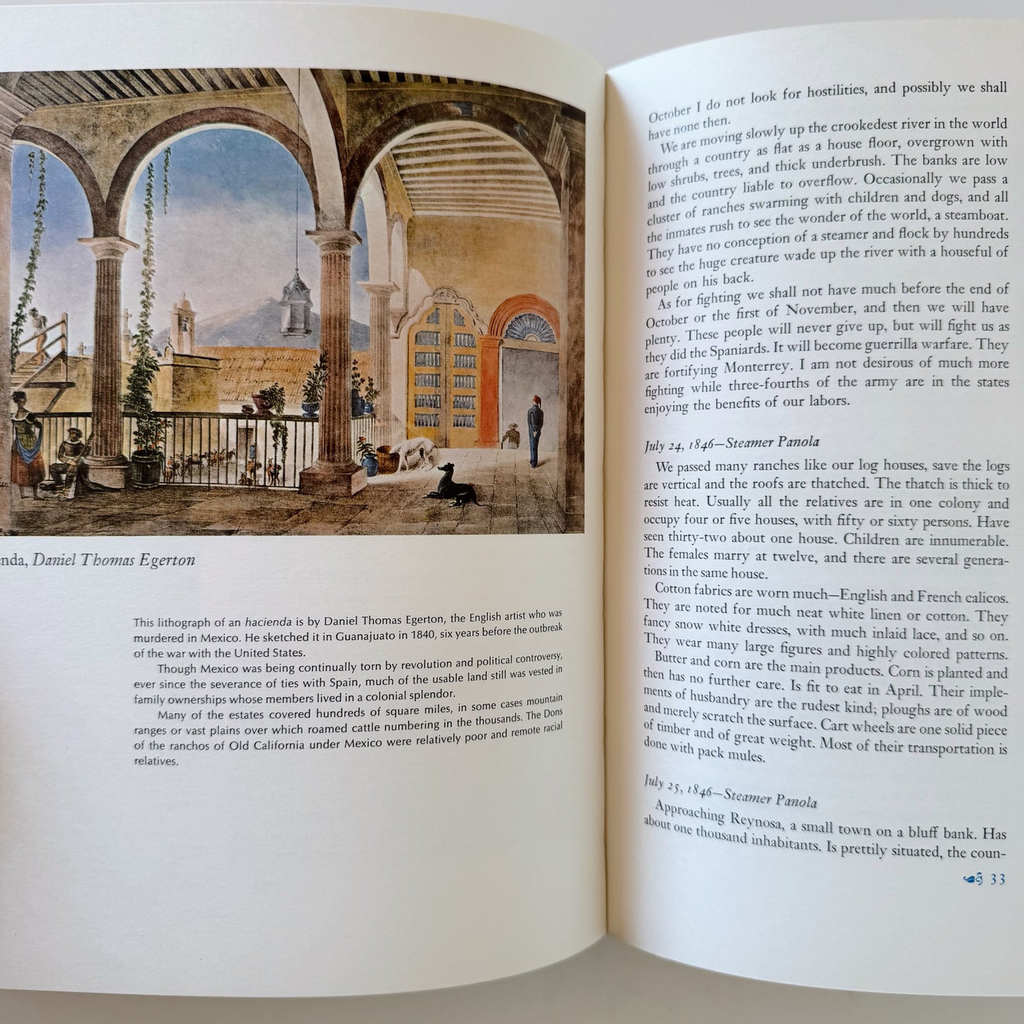 The Sign of the Eagle: A View of Mexico 1830-1855, A Copley Book, 1970