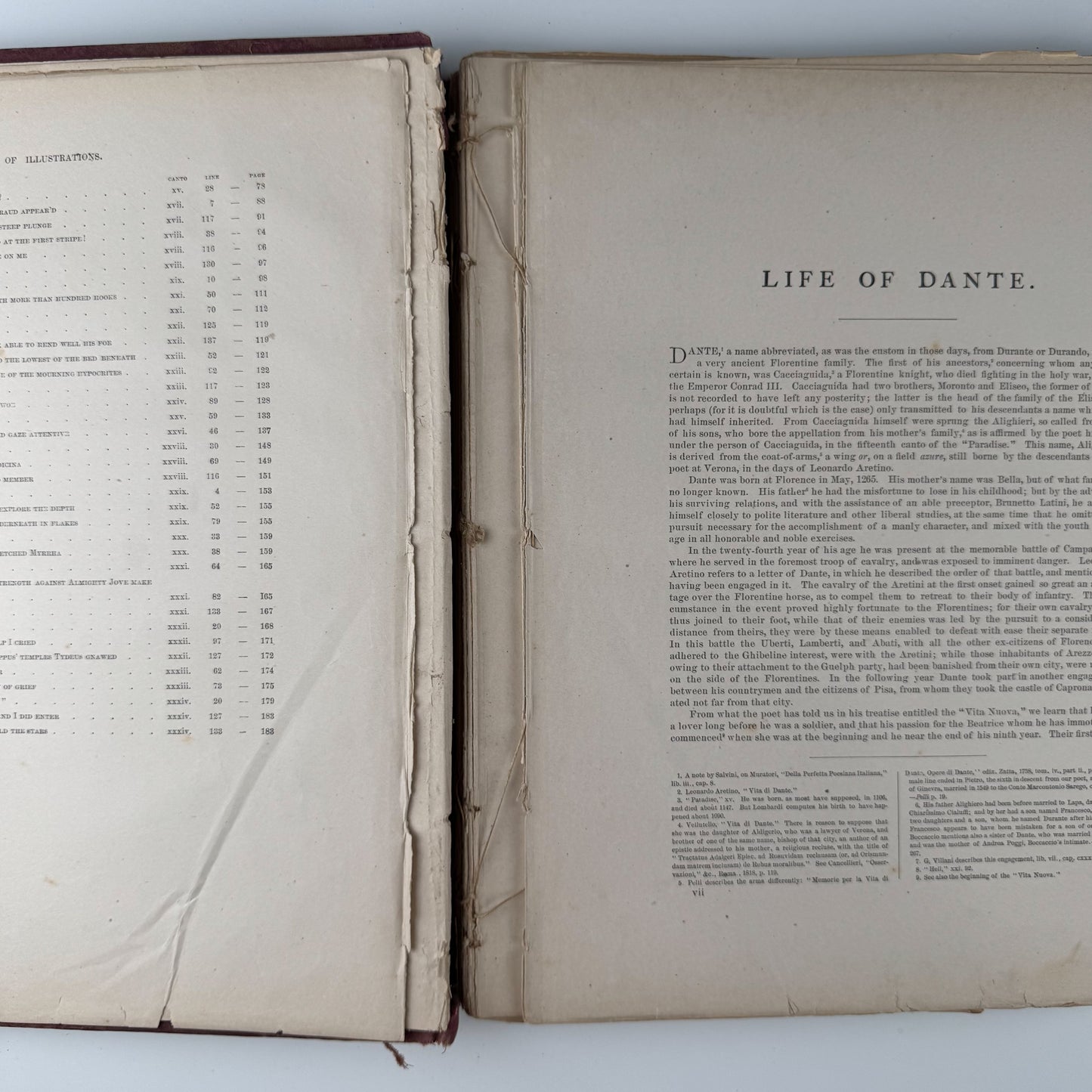 Dante's Inferno, 1892 Illustrated Oversized Hardcover, Gustave Dore, Translated by Cary