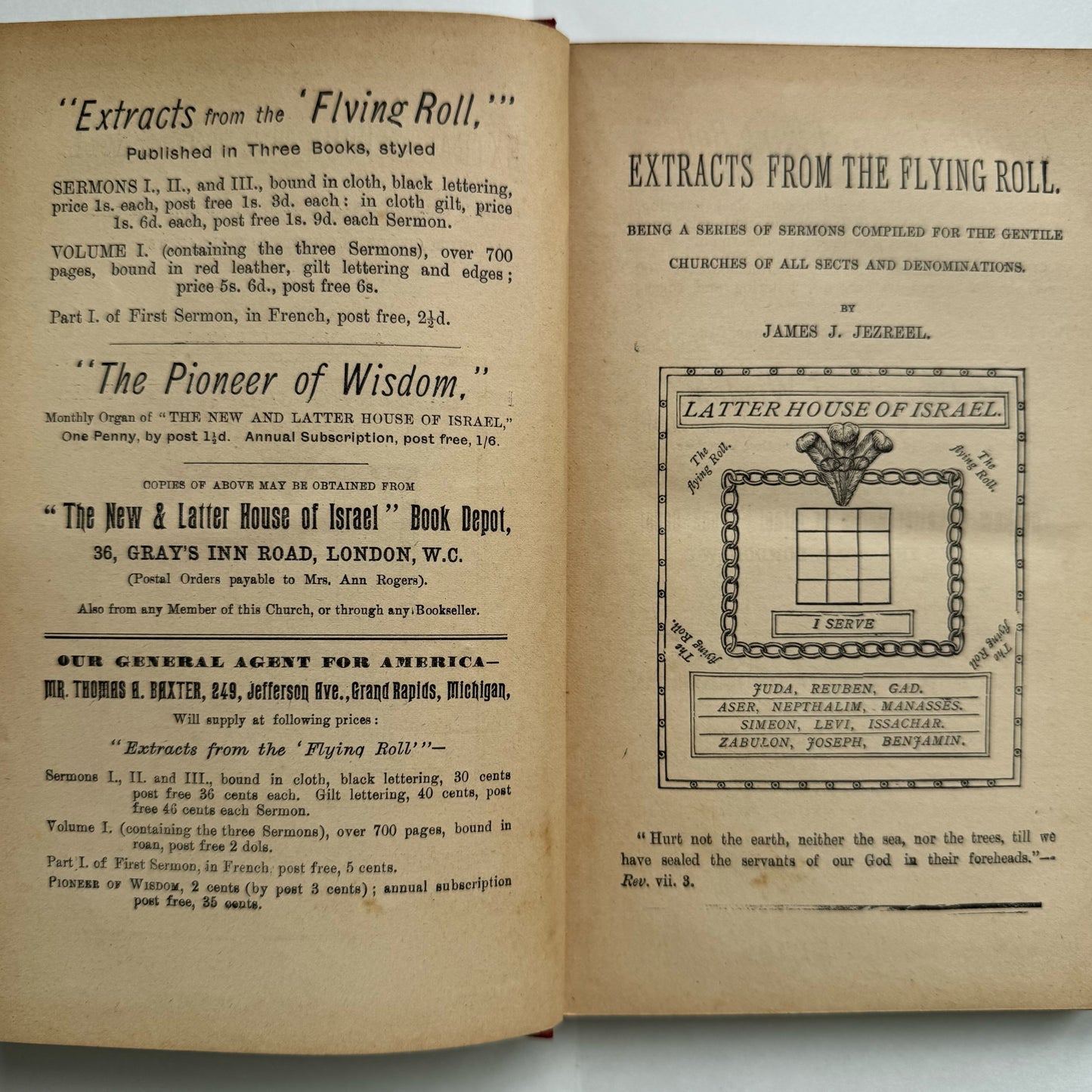 Extracts From the Flying Roll, Sermon III, 1881