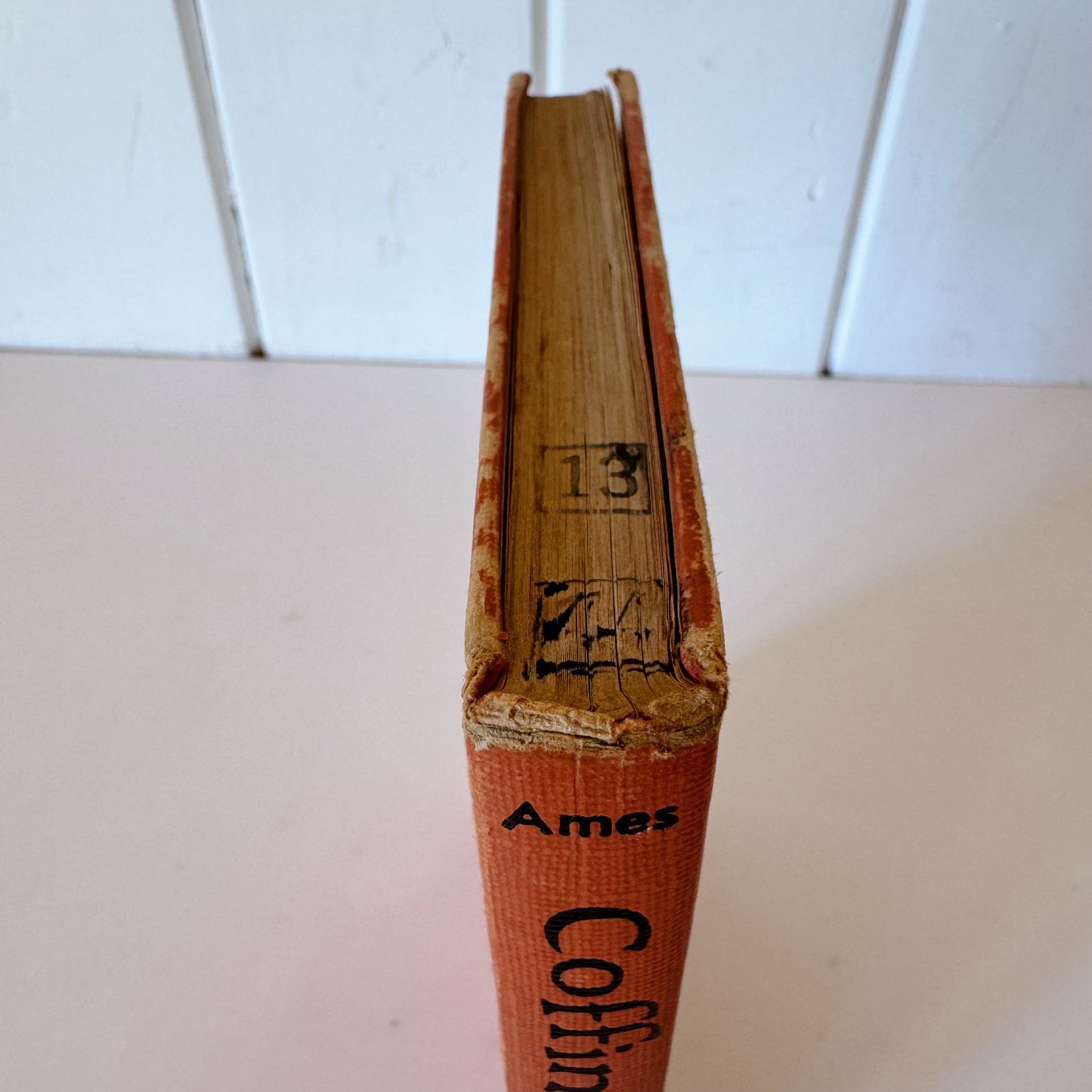 Coffin For Christopher, Delano Ames, 1954 Hardcover Mystery Novel