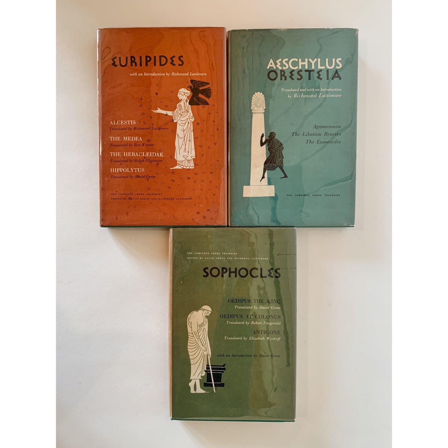 The Complete Greek Tragedies, Aeschylus, Euripides, Sophocles, Mid Century