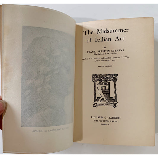 The Midsummer of Italian Art, Raphael, Michelangelo, Davinci, Rubens, Correggio, Antique 1911