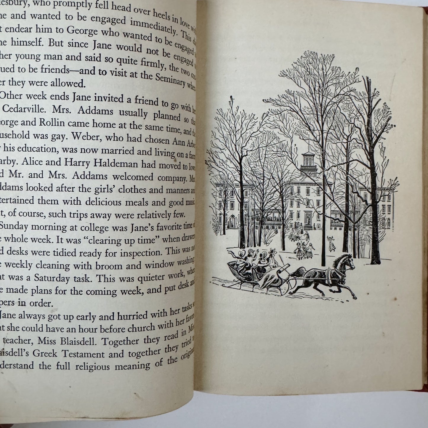 City Neighbor - The Story of Jane Addams - Clara Ingram Judson - 1951 - Children's Hardcover Book
