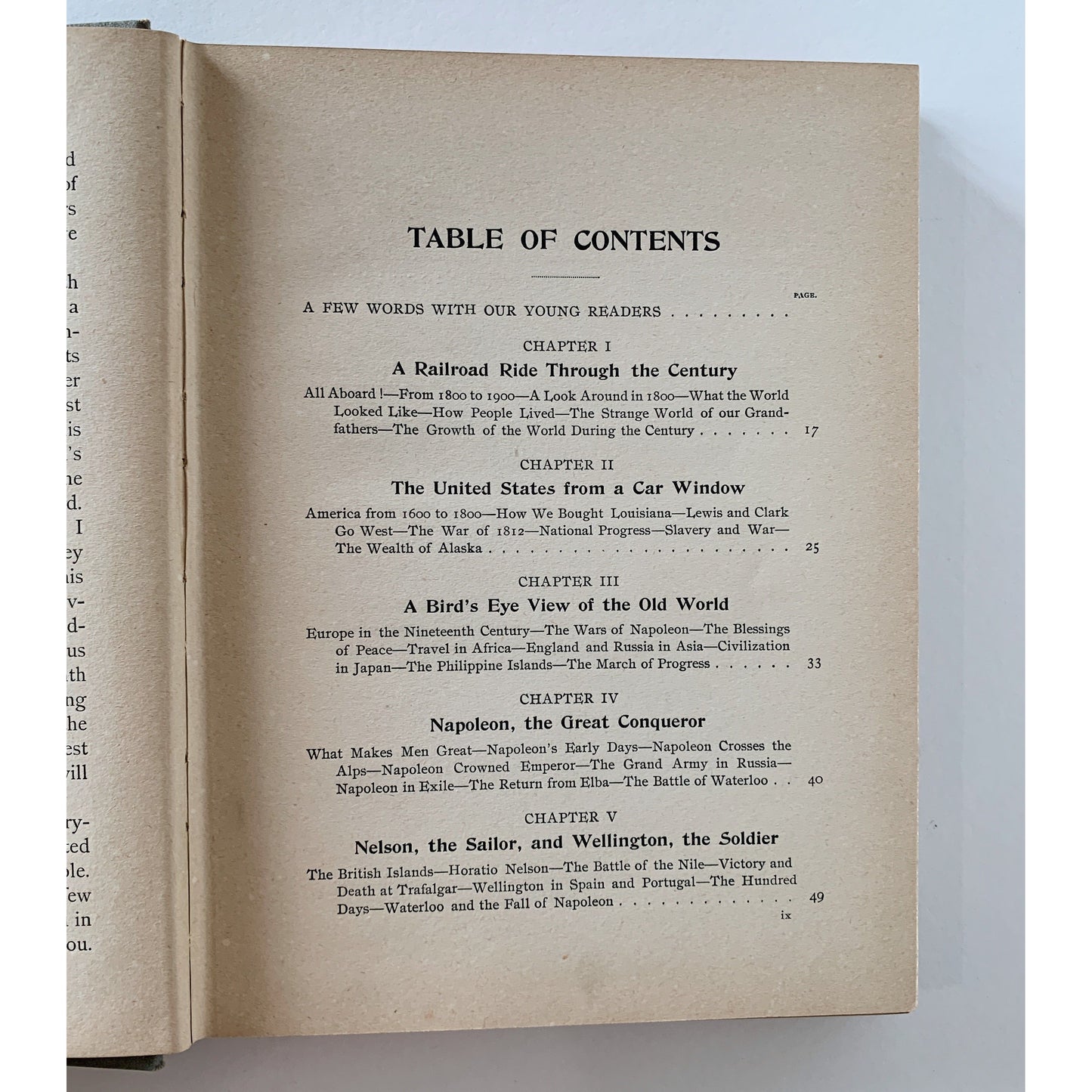 The Child's Story of the Greatest Century, 1901 Hardcover, Illustrated