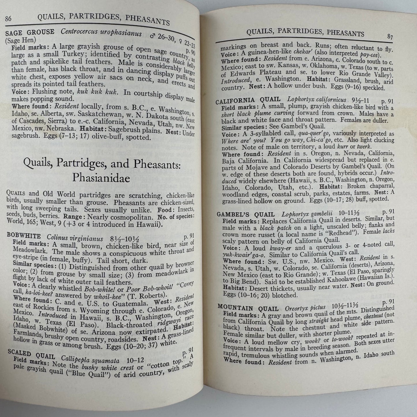 Roger Tory Peterson Set, A Field Guide to Western Birds and Field Guide to the Birds
