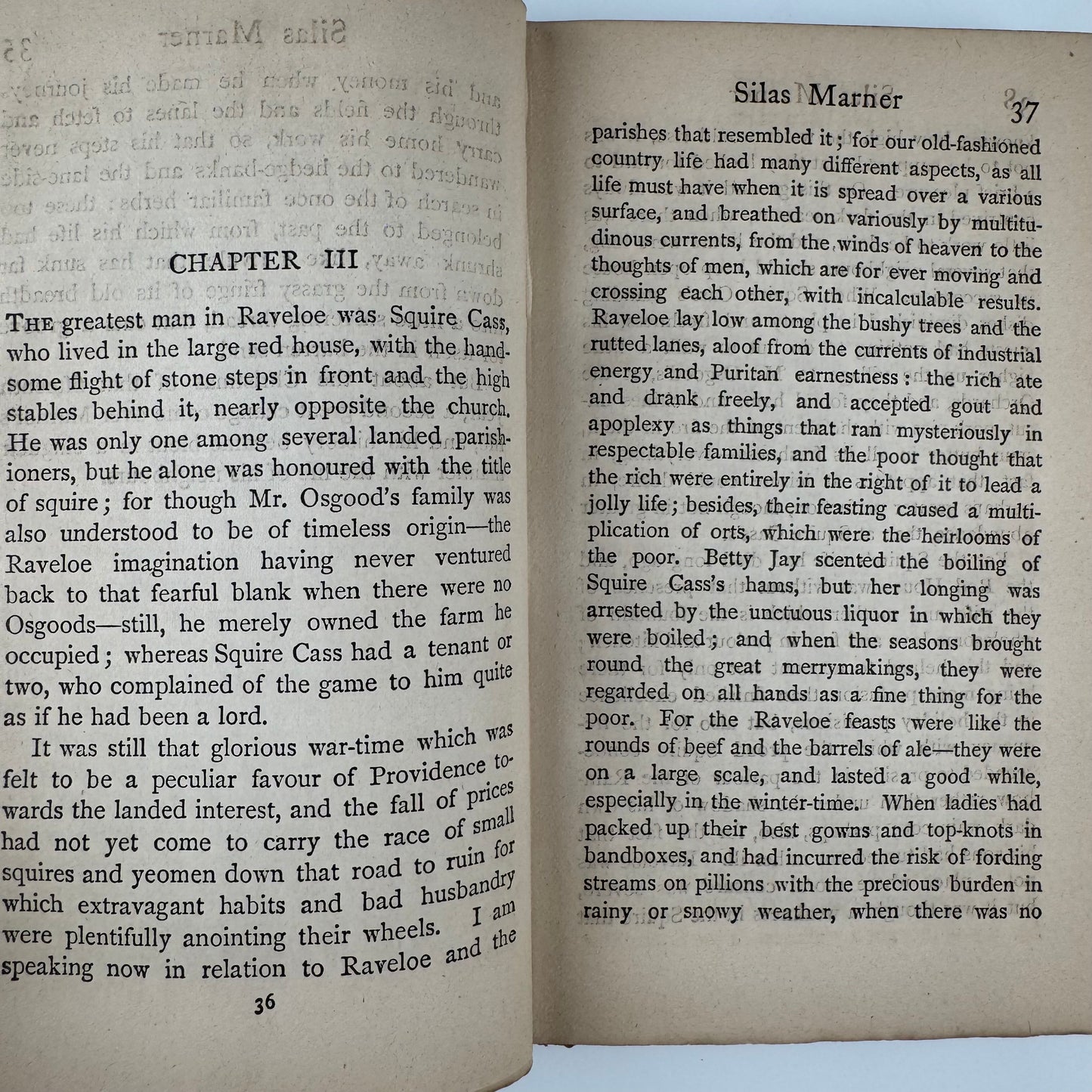 Silas Marner, George Eliot, The New Universal Library, Antique Pocket-Sized Green Hardcover