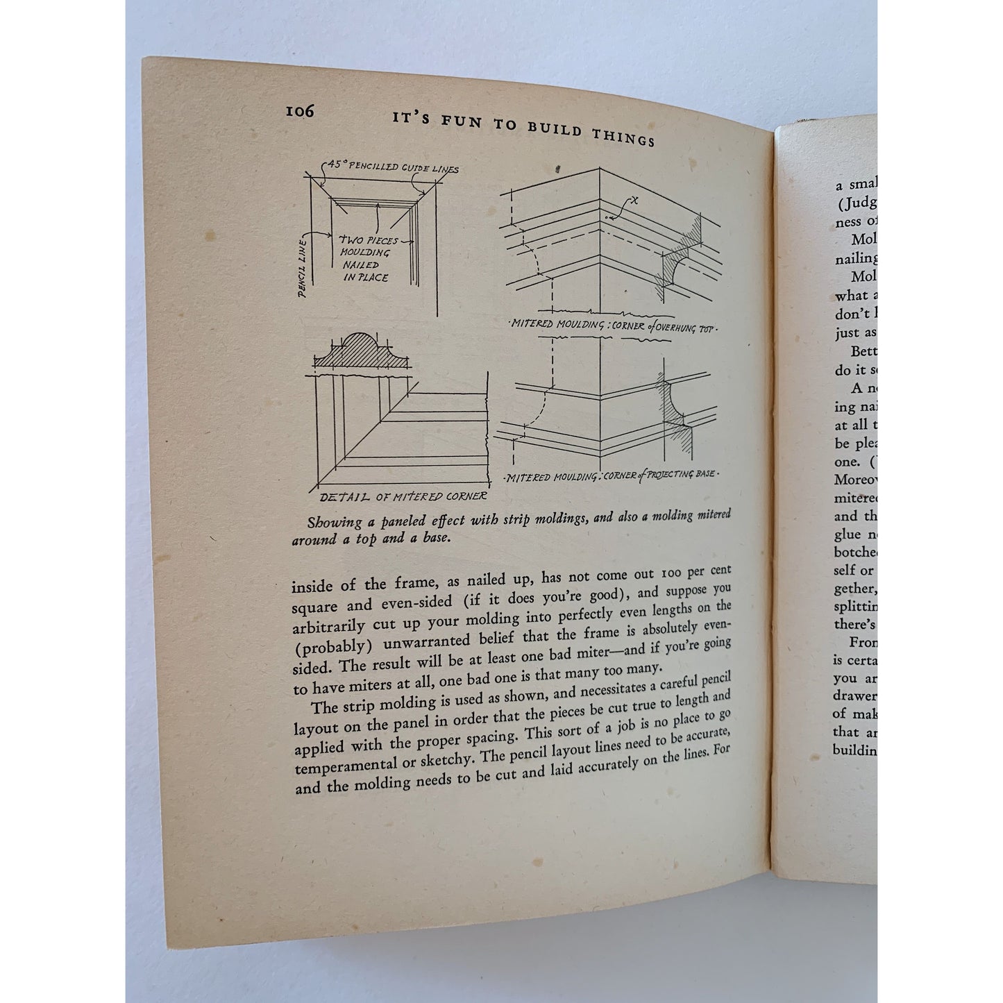 It's Fun to Build Things, Vintage 1942 DIY Home Improvement Book