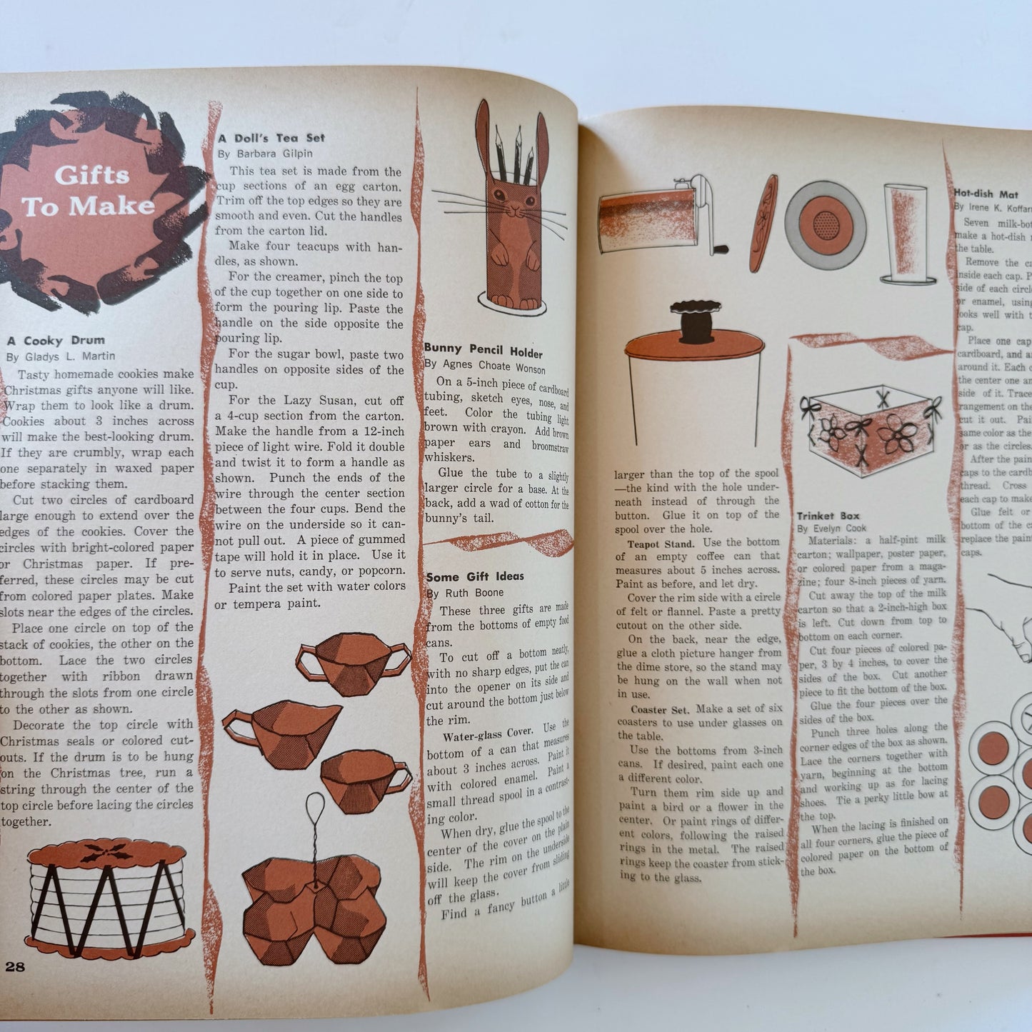 Teacher's Jumbo Holiday Handbook, Highlights Magazine, 1963 Hardcover