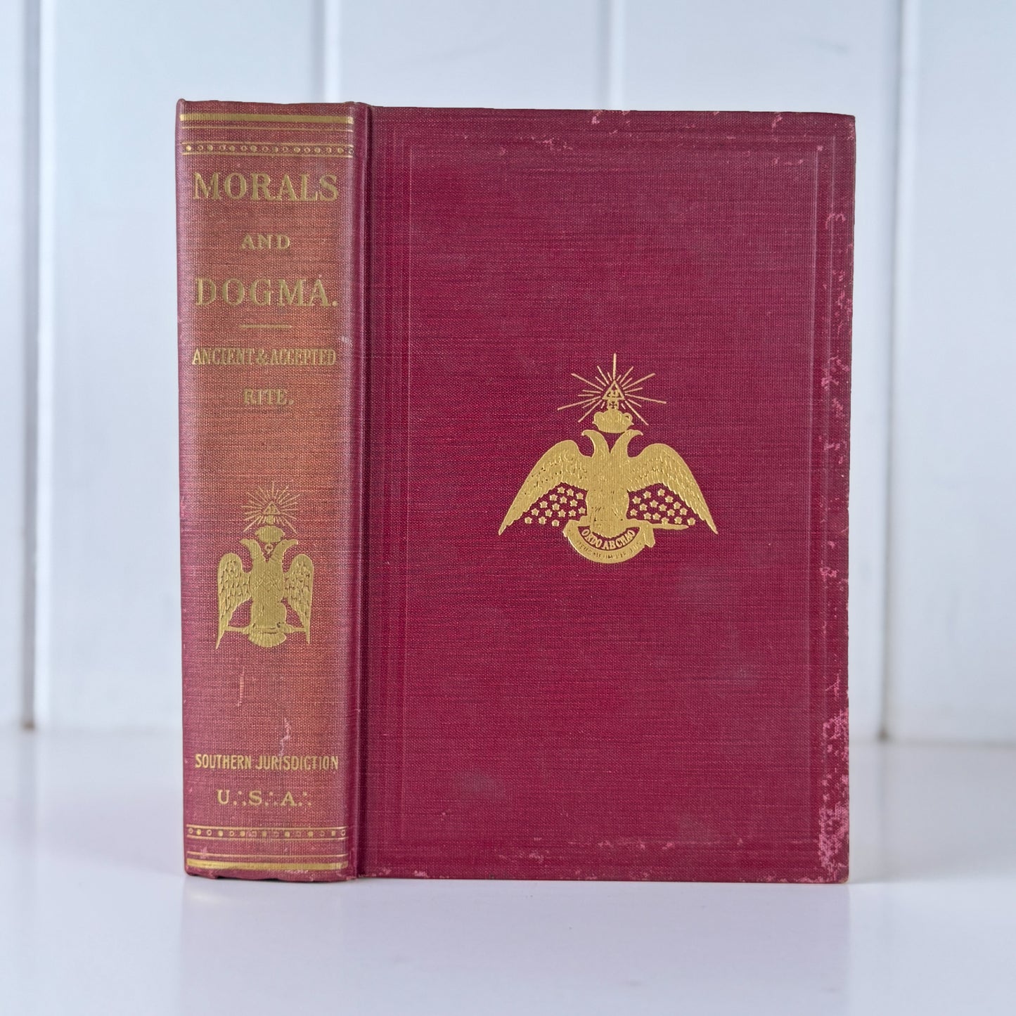 Morals and Dogma of the Ancient and Accepted Scottish Rite of Freemasonry — 1944 Hardcover