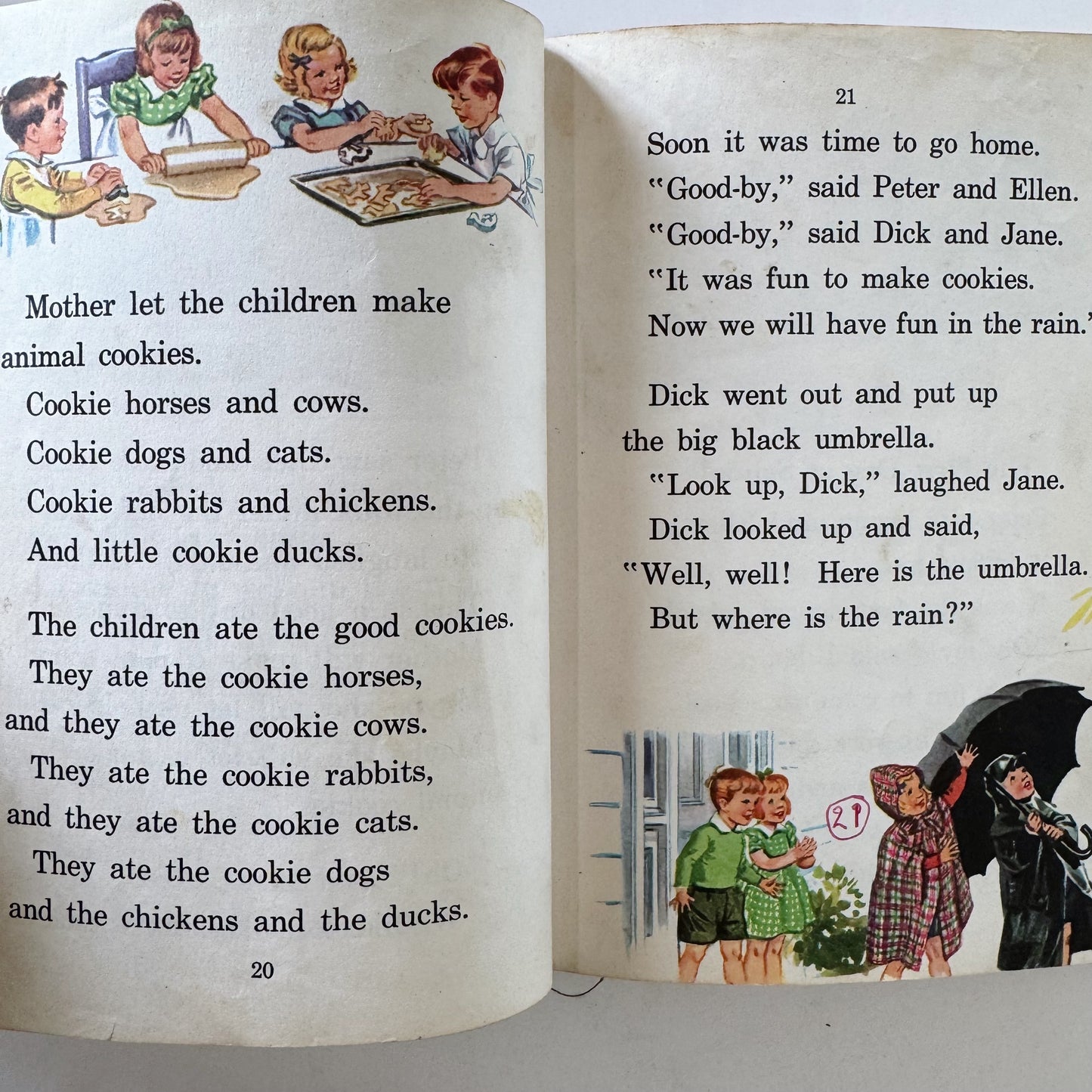 Our New Friends, Dick and Jane School Book, 1946-47 Edition